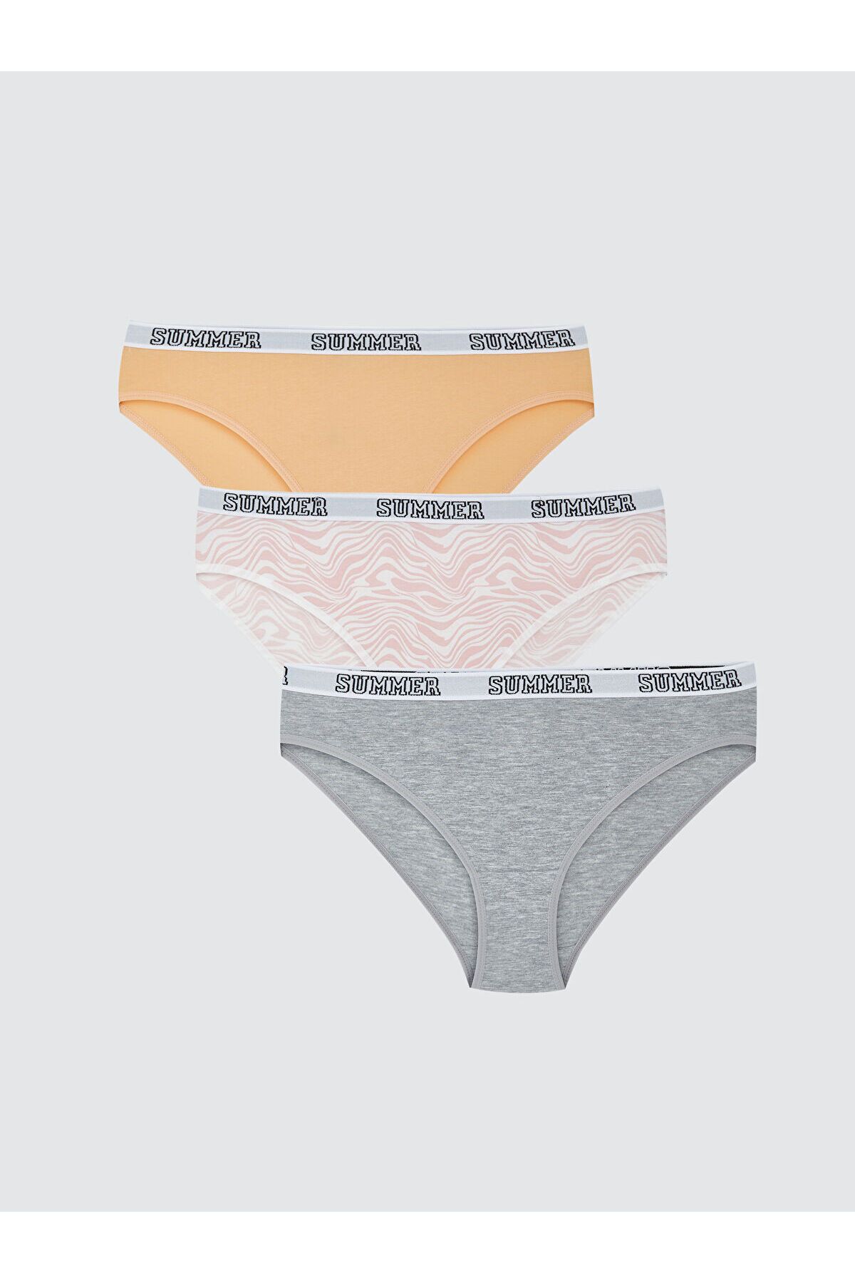 LC Waikiki Baskılı Bikini Külot 3'lü