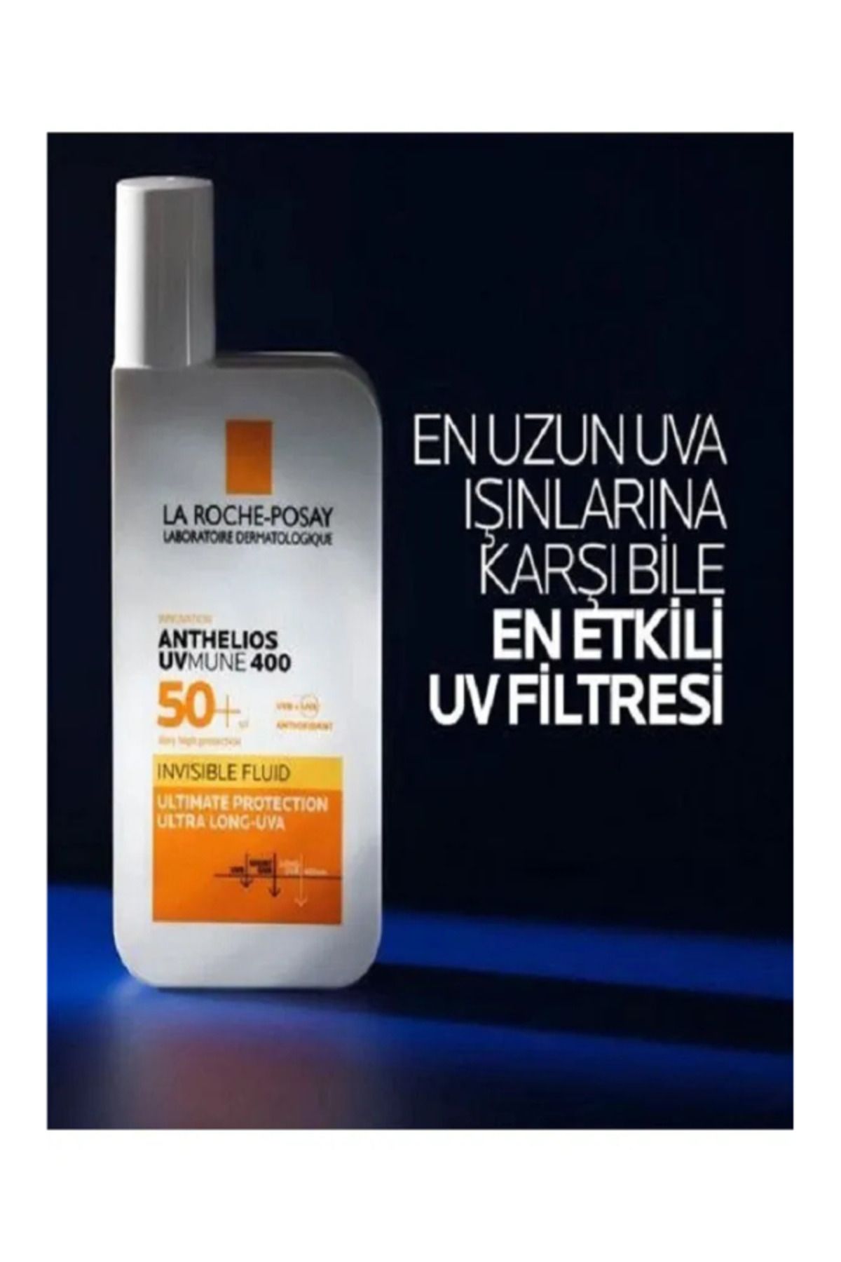 La Roche Posay-Anthelios UVMune 400 Invisible Fluid SPF50+ 50ml | Ultra-Light Sunscreen 1