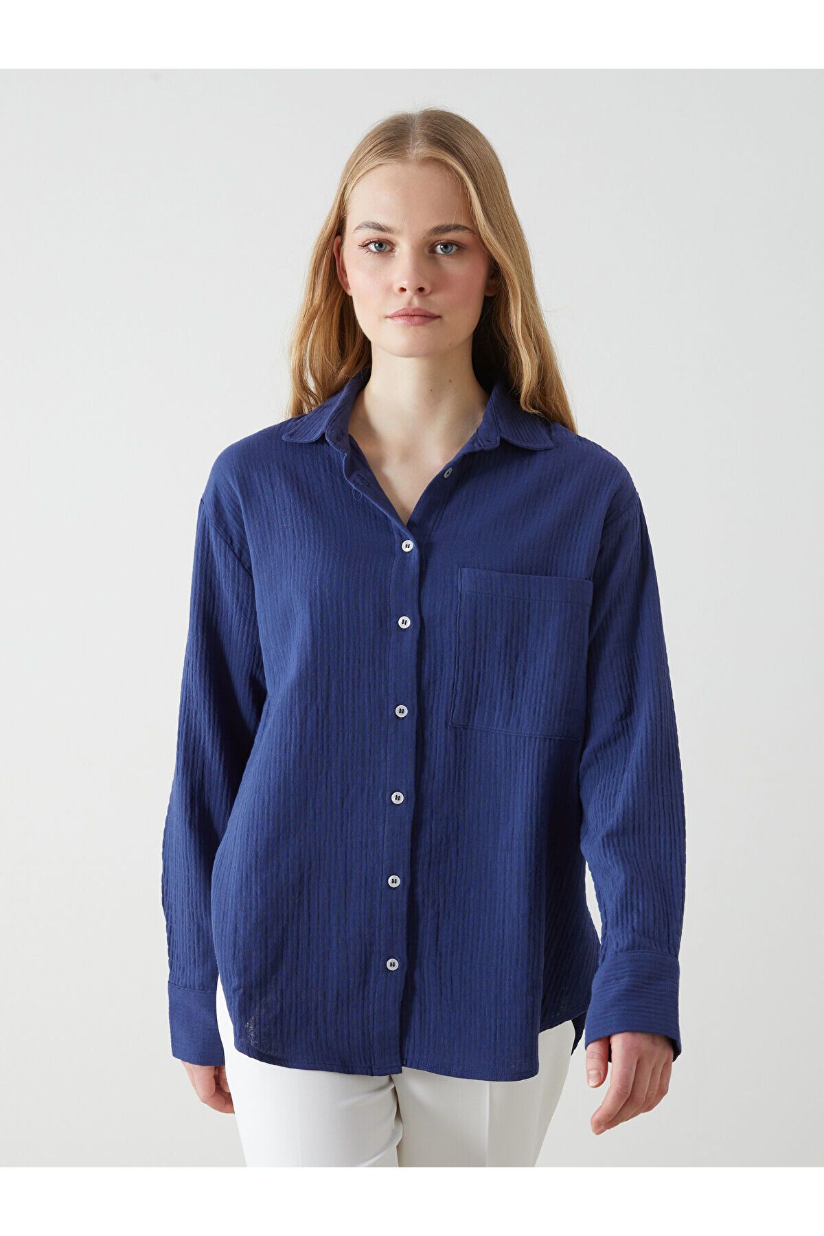 LC Waikiki Oversize Kadın Gömlek