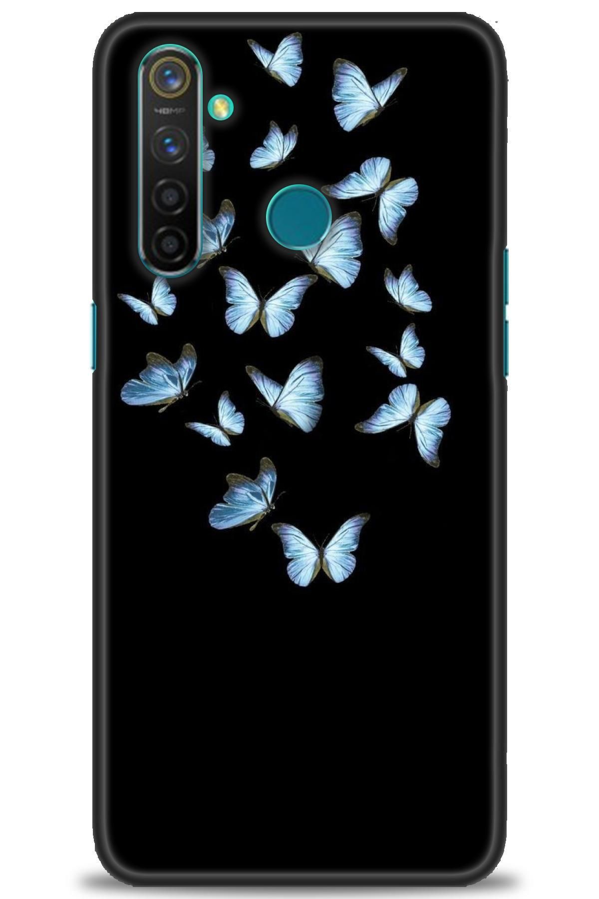 realme 5 Pro İle Uyumlu HD Baskılı Desenli Silikon Kılıf - 113