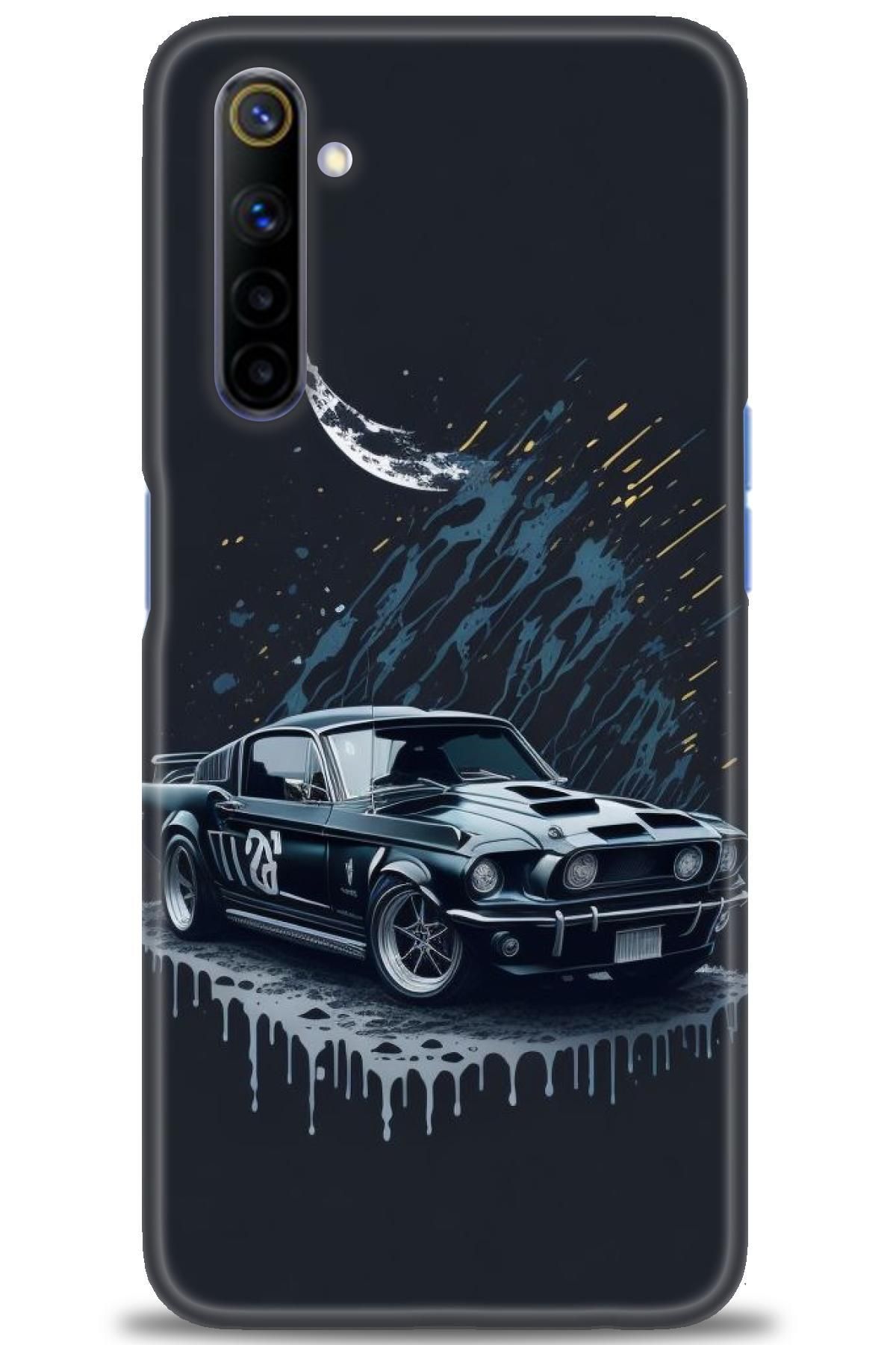 realme 6 İle Uyumlu HD Baskılı Desenli Silikon Kılıf - 989