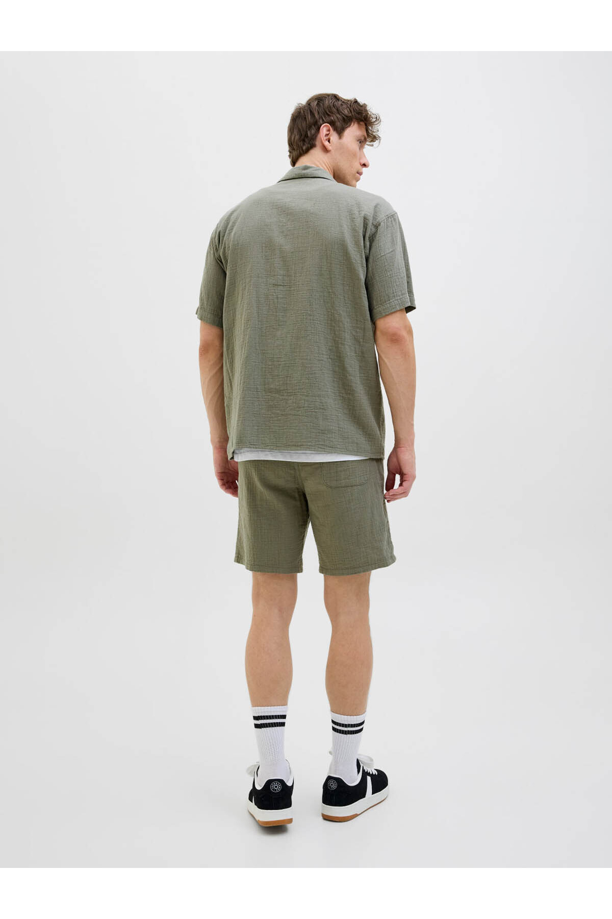 پیراهن مردانه راسته آستین کوتاه | جک اند جونز Jack & Jones 12274798 - تصویر 3