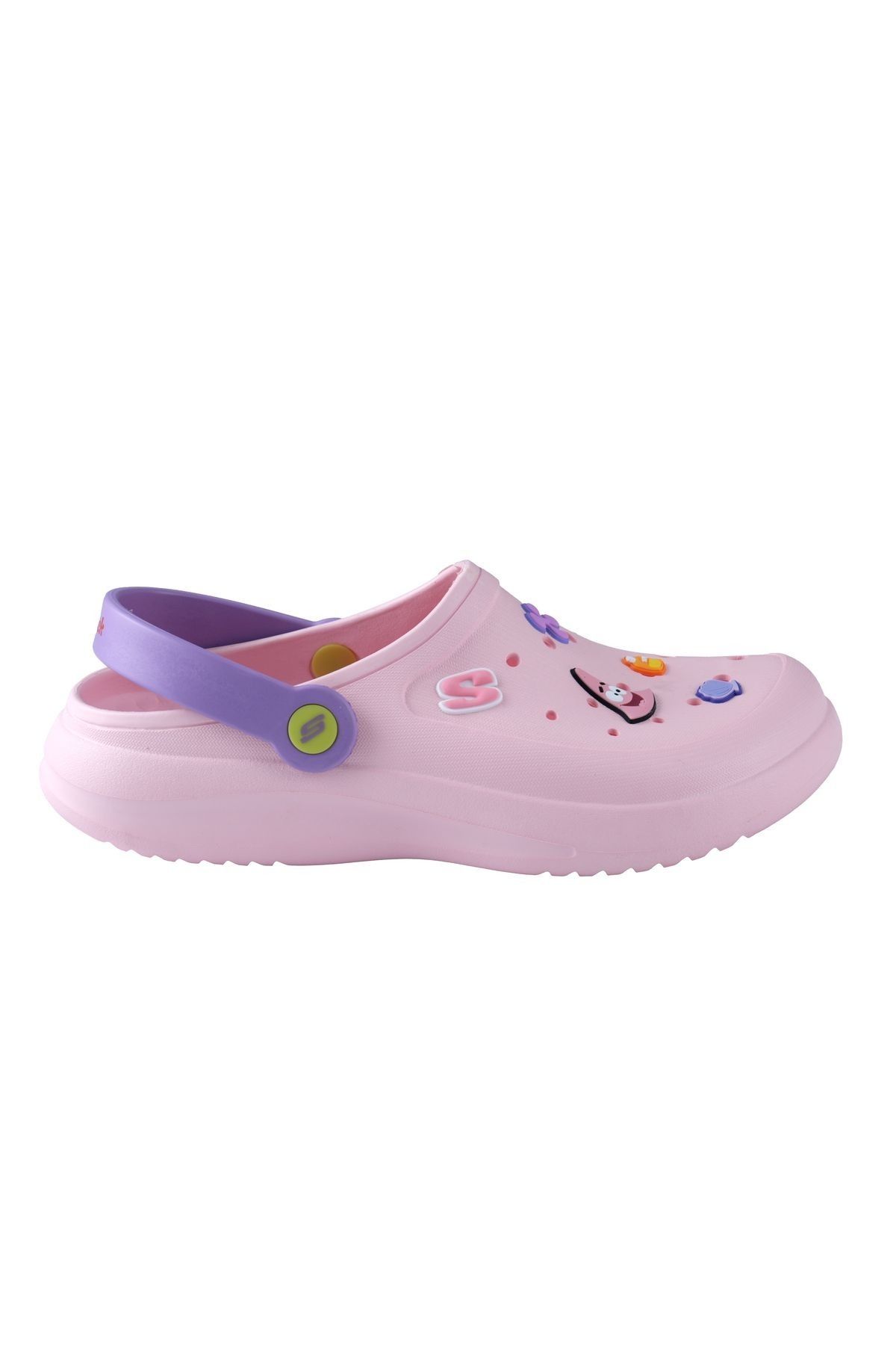 SKECHERS 896131-PKPR Foamies Sponge Bob Kadın Pembe Spor Terlik