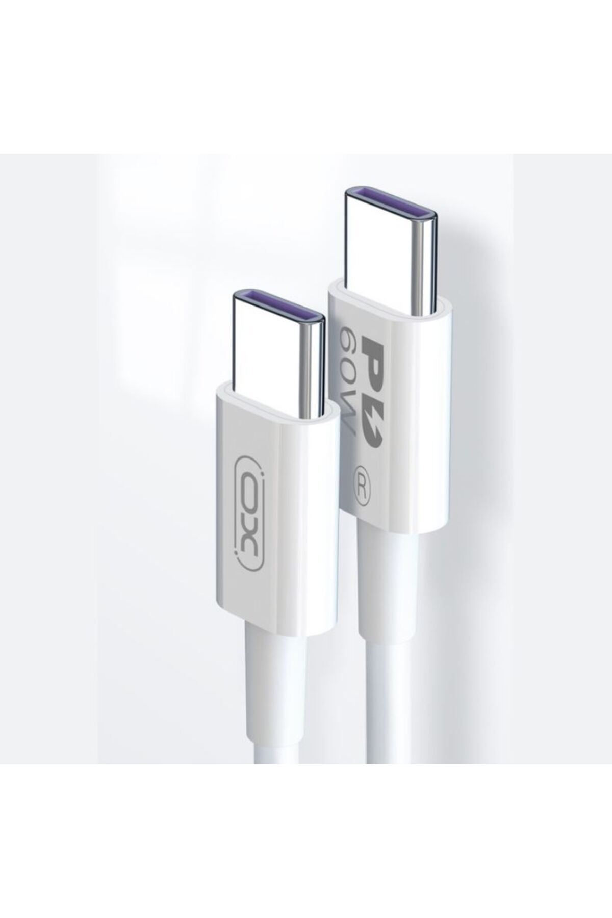 REDz Accessories-Cablu xo nb-q190b, tip-c la tip-c, 2 m, pentru iphone 15/16 și android, putere 60w, alb 2