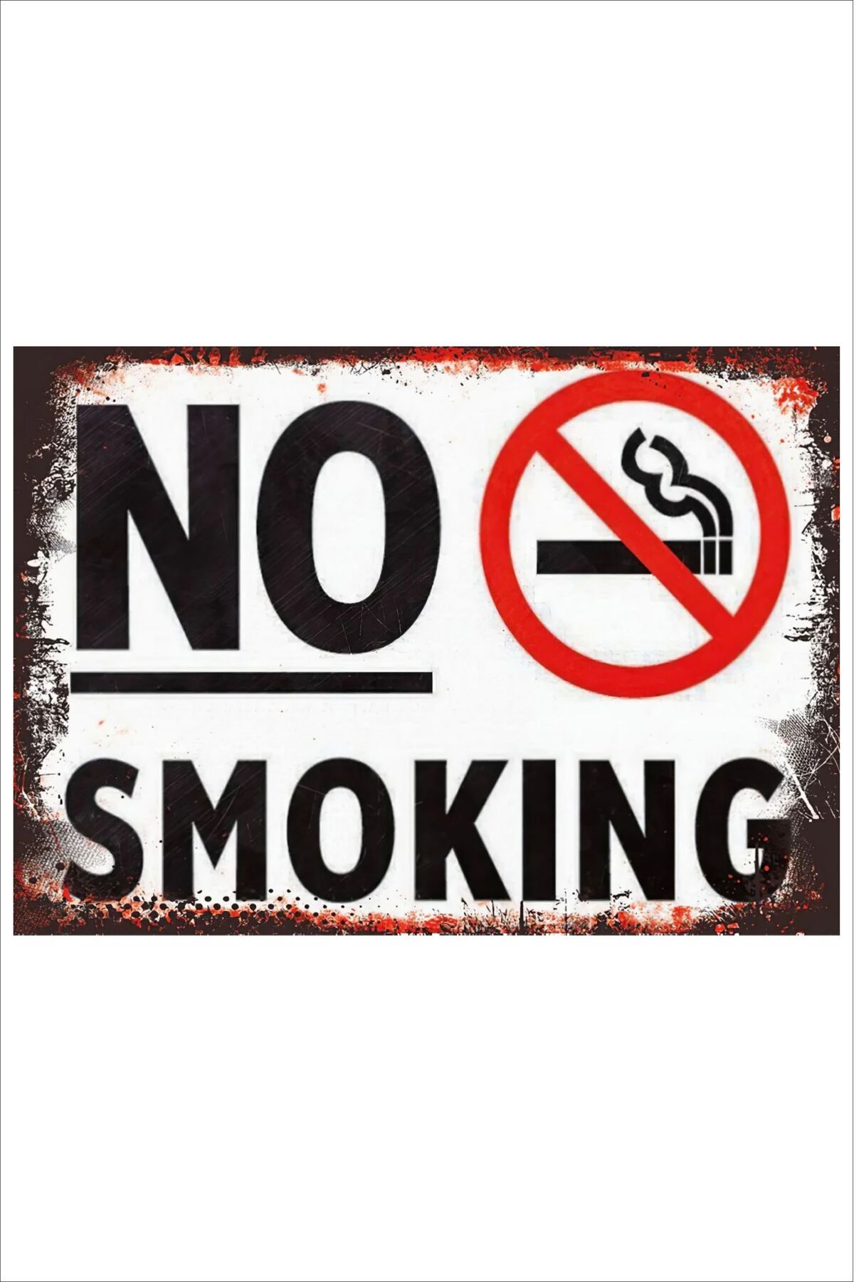 Yeni Yıldız Reklam RETRO NO SMOKİNG VİNTAGE 20X30 TABLO