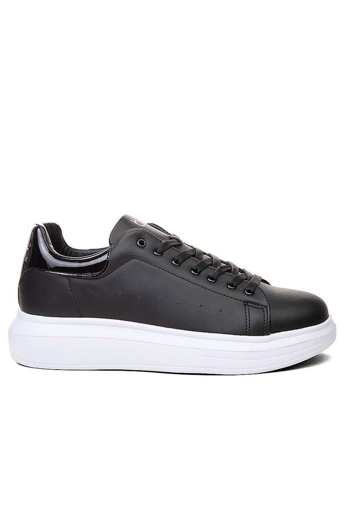 Nesil Shoes Bestof 150 Siyah Beyaz Erkek Günlük Spor Ayakkabı