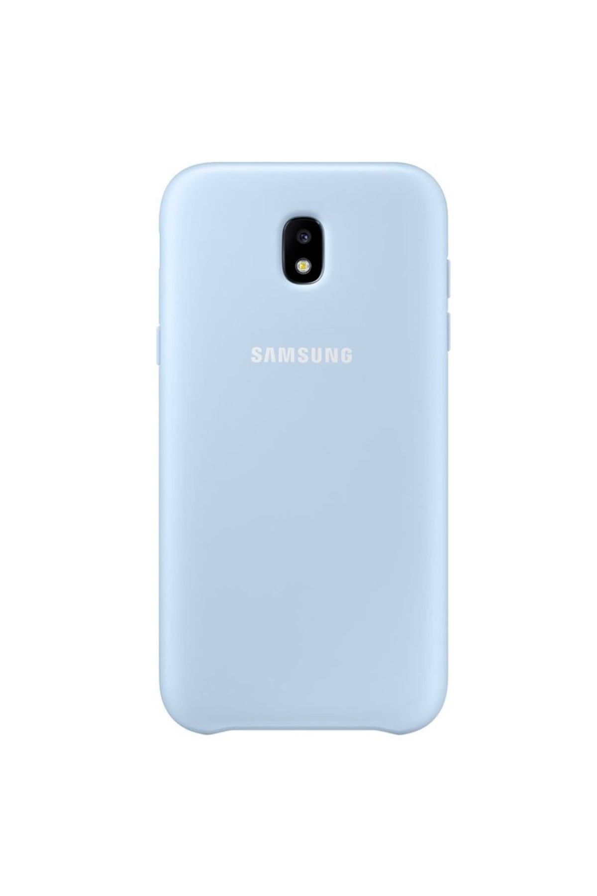 Samsung Galaxy J5 2017 ile Uyumlu Dual Layer Sert Kılıf Mavi