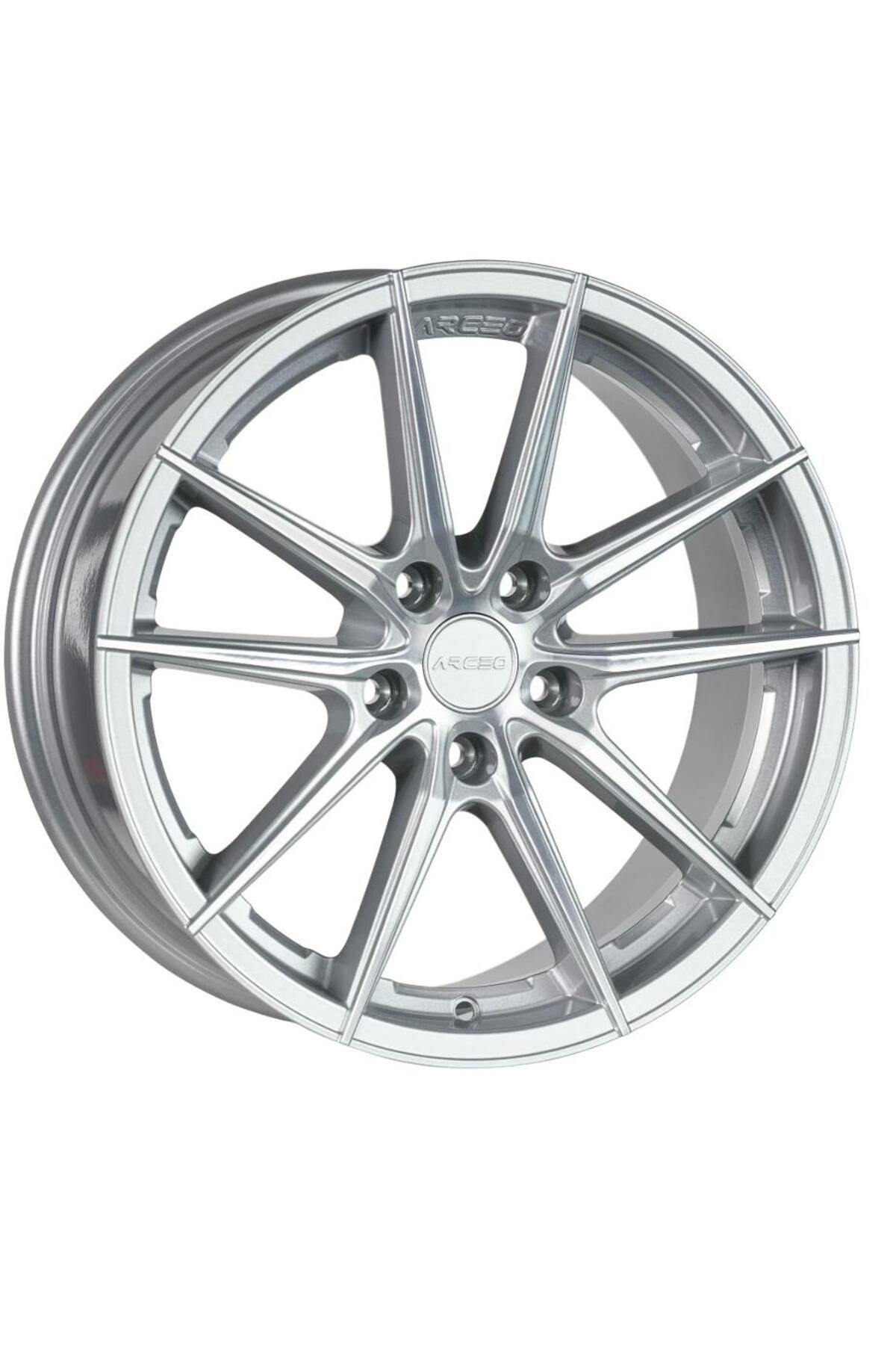 Arc -G708-17 7.5x17" -5x105 ET35 56.6 Silver Diamond MONACO Jant (4 Adet)
