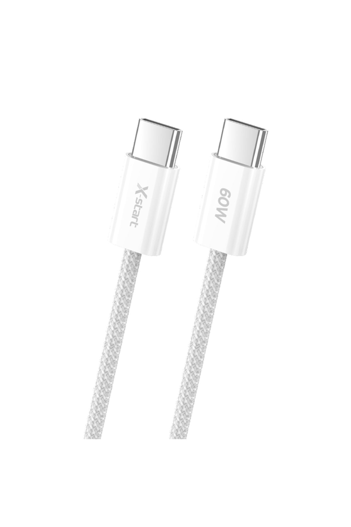 REDz Accessories-Cablu de la tip C la tip C, 1 m, pentru iPhone 15/16 și Android, X-Start SJX320CC, 60 W, alb 2
