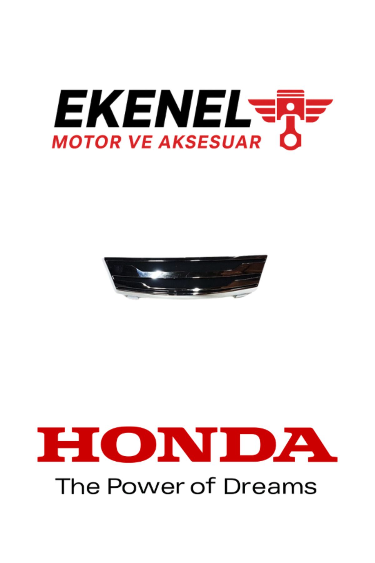 Honda Alpha Ön Amblem | Orijinal Dış Gövde Logosu