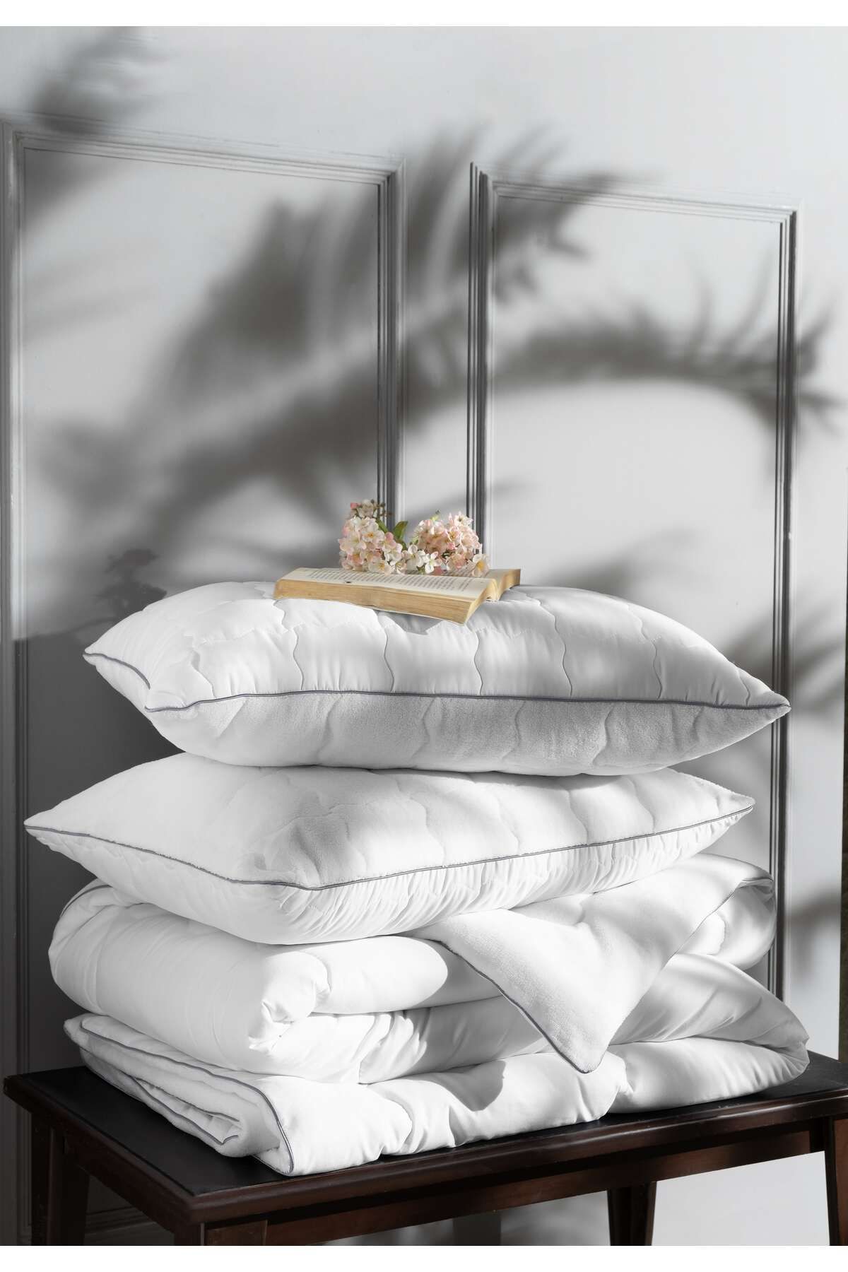 White Life Textile Tek Kişilik Wellsoft %100 Doğal Yorgan | Özel Çantalı Wellsoft Yorgan