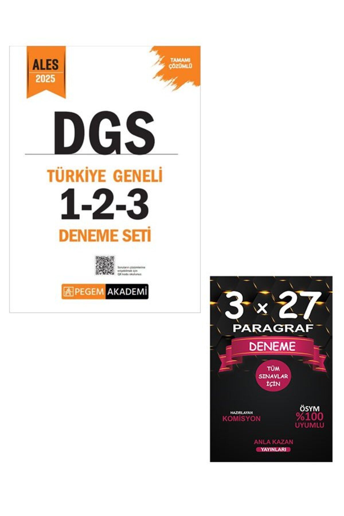 Pegem Akademi Yayıncılık Pegem 2025 DGS Türkiye Geneli 3 Deneme (1-2-3)