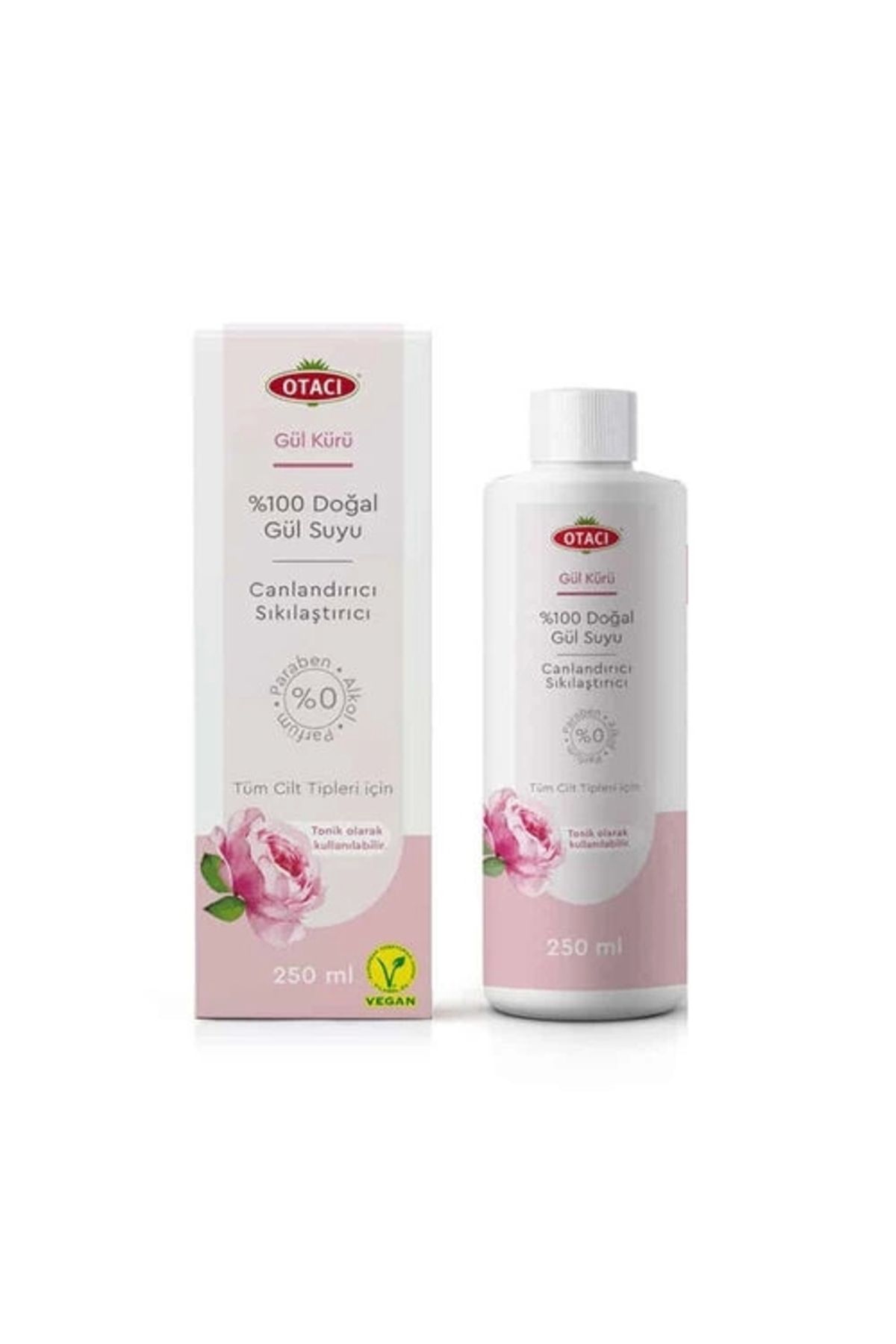 otaci wood design Otacı %100 Doğal Gül Suyu 250 ml
