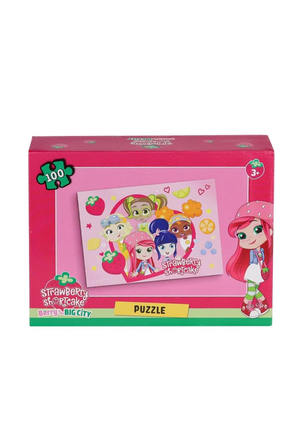Skygo CK7909 Çilek Kız 100 Parça Puzzle - Laço Kids - Utku Oyuncak