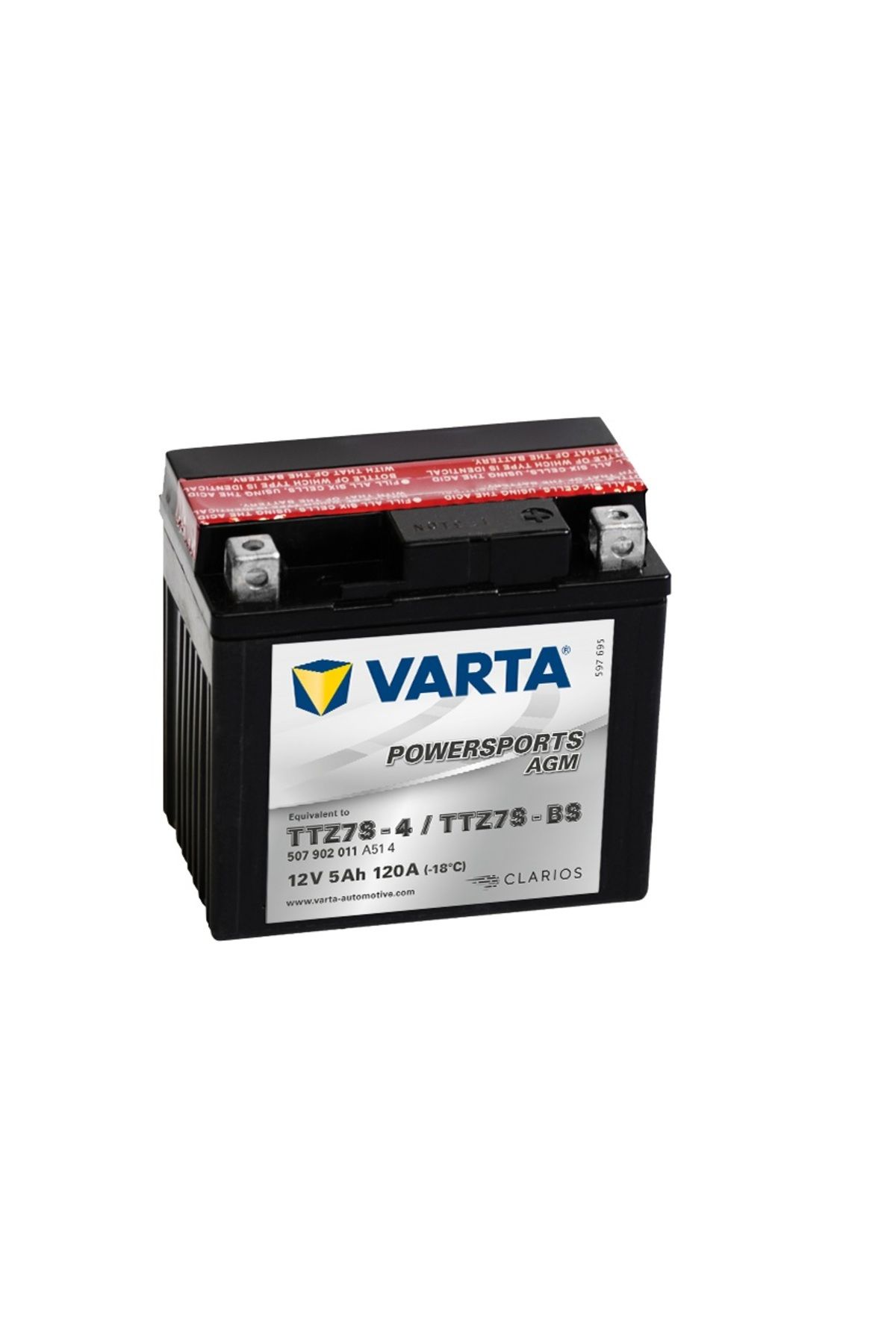 Varta Honda Crf250x 250cc 2004 - 2018 Akü Varta Sulu Bakımsız