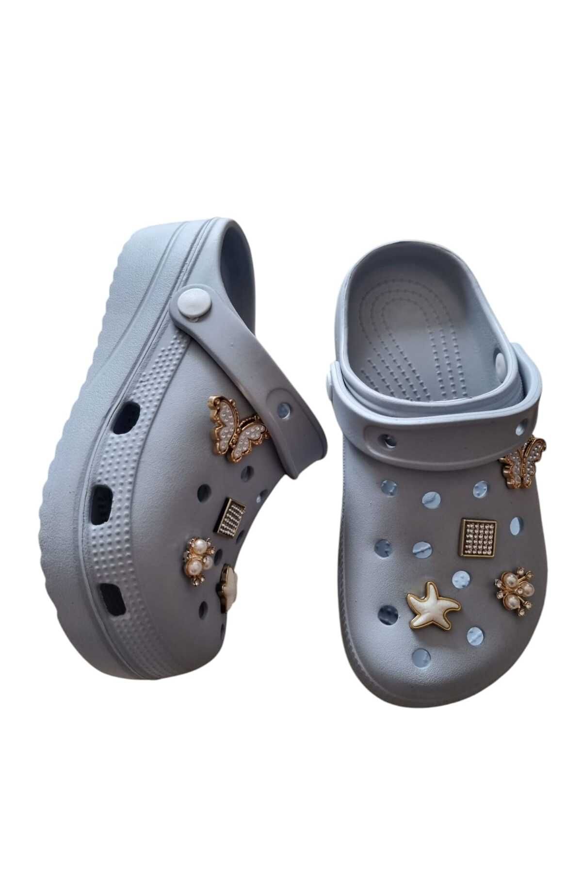 Aybella KADIN TAŞLI TERLİK SANDALET