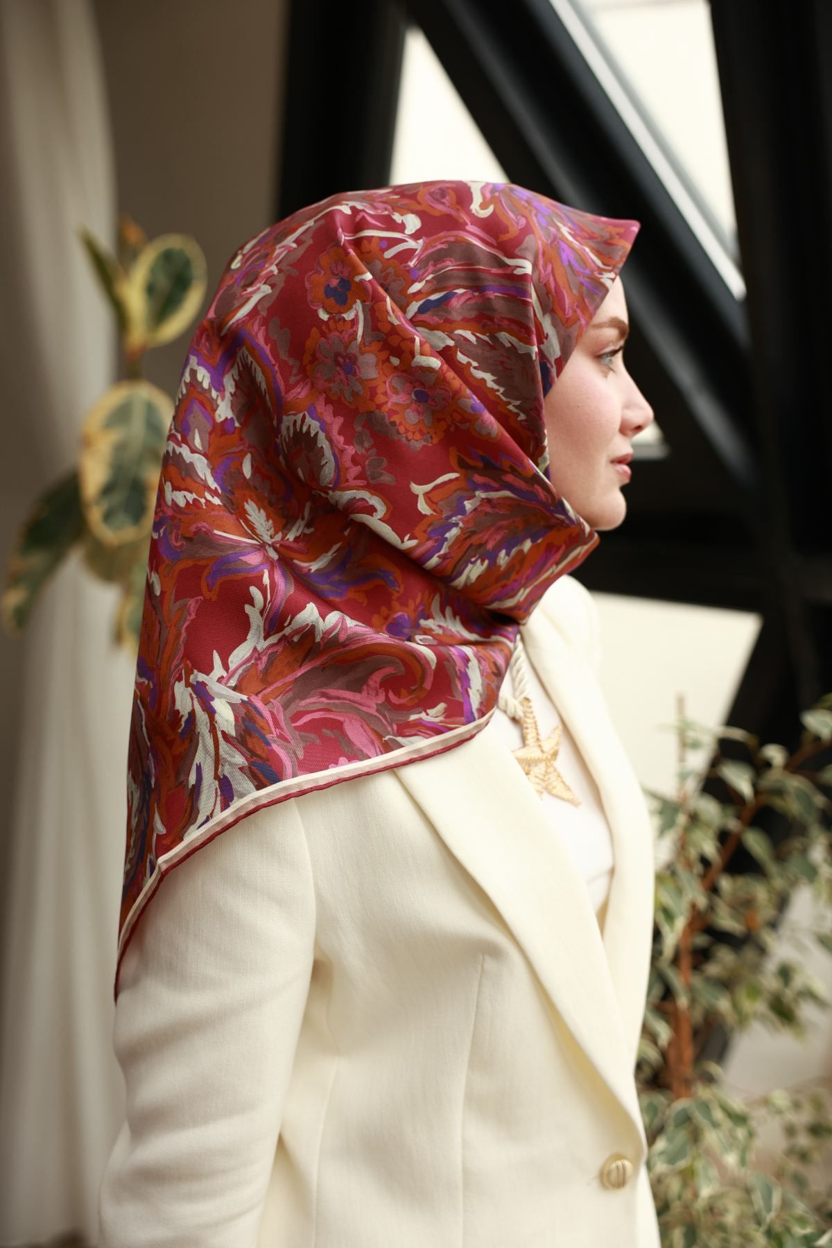 Silk Home Twill İpek Eşarp 11469-35