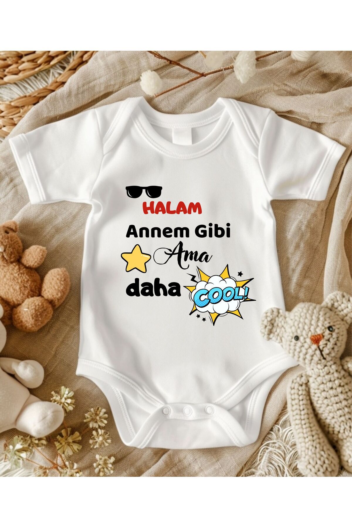 lupi isimli bebek zıbın anne yenge teyze dayı amca yazılı bebek hediye