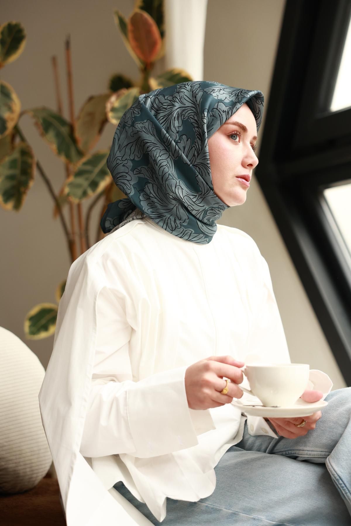Silk Home Twill İpek Eşarp 11468-27