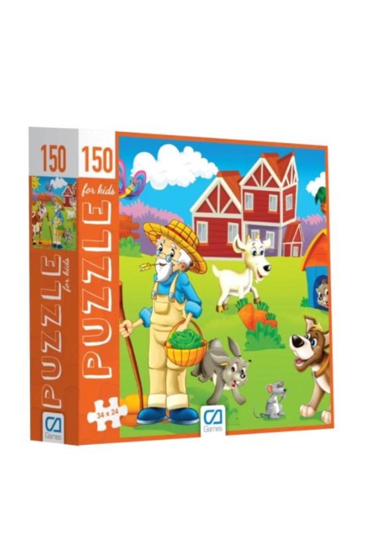 Yumurcak Oyuncak CA Games Çiftlik Puzzle 150 Parça