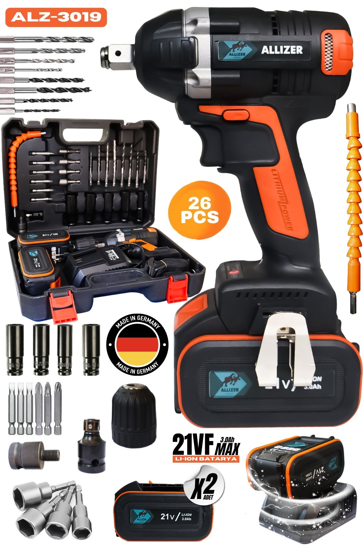 ALLİZER GERMAN ALLİZER 450 NM SOMUN SIKMA