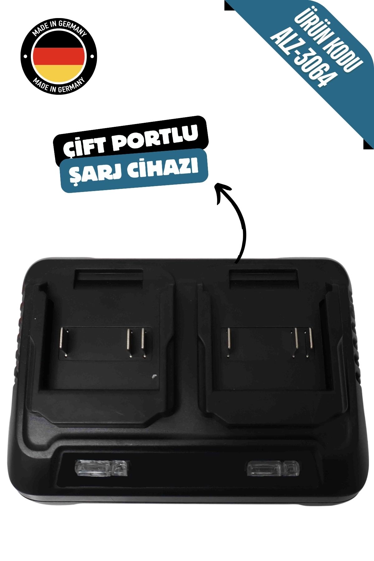 ALLİZER GERMAN ALLİZER ÇİFT PORTLU ŞARJ CİHAZI