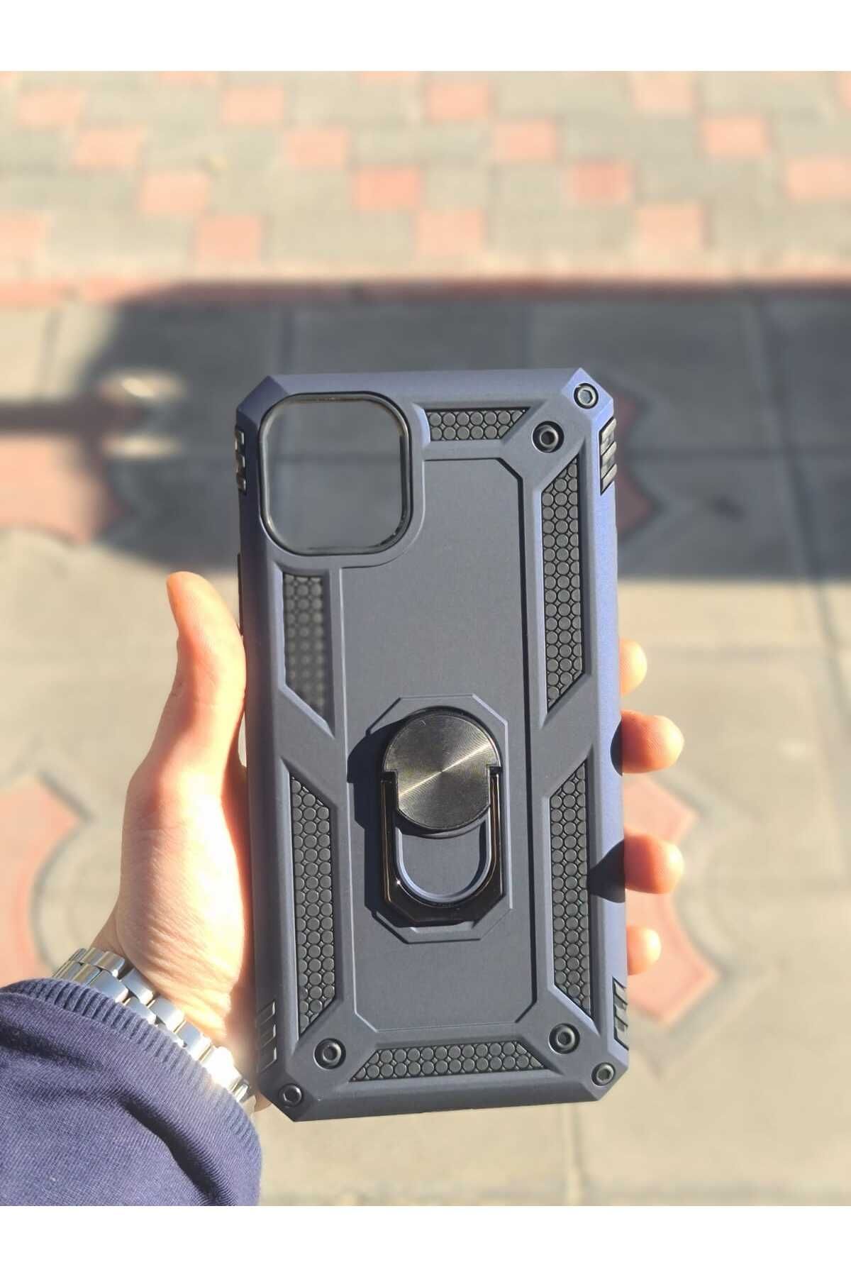 CEP-HANE Apple İphone 11 Pro Max Yüzüklü Panzer Kılıf