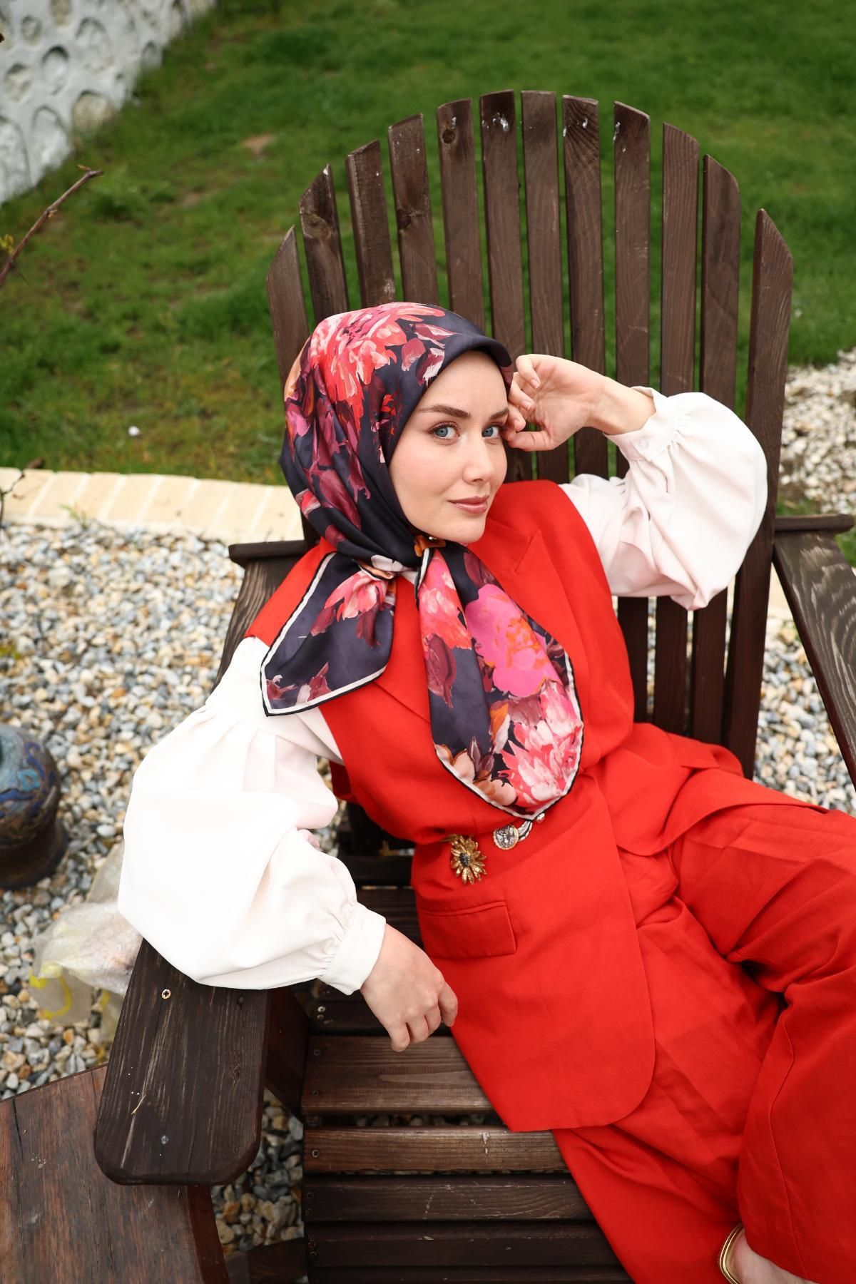Silk Home Twill İpek Eşarp 11467-33