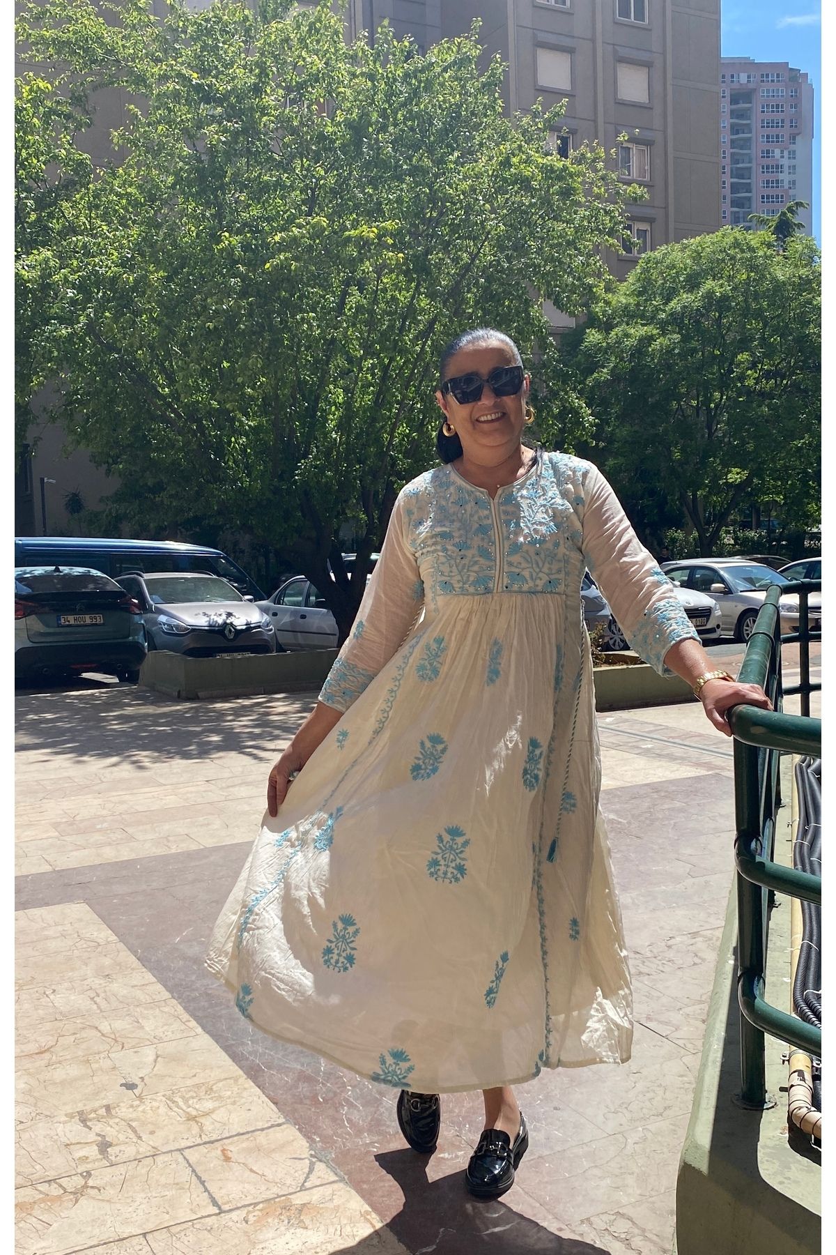 Aashiv's Collection hint renkli elbisesı
