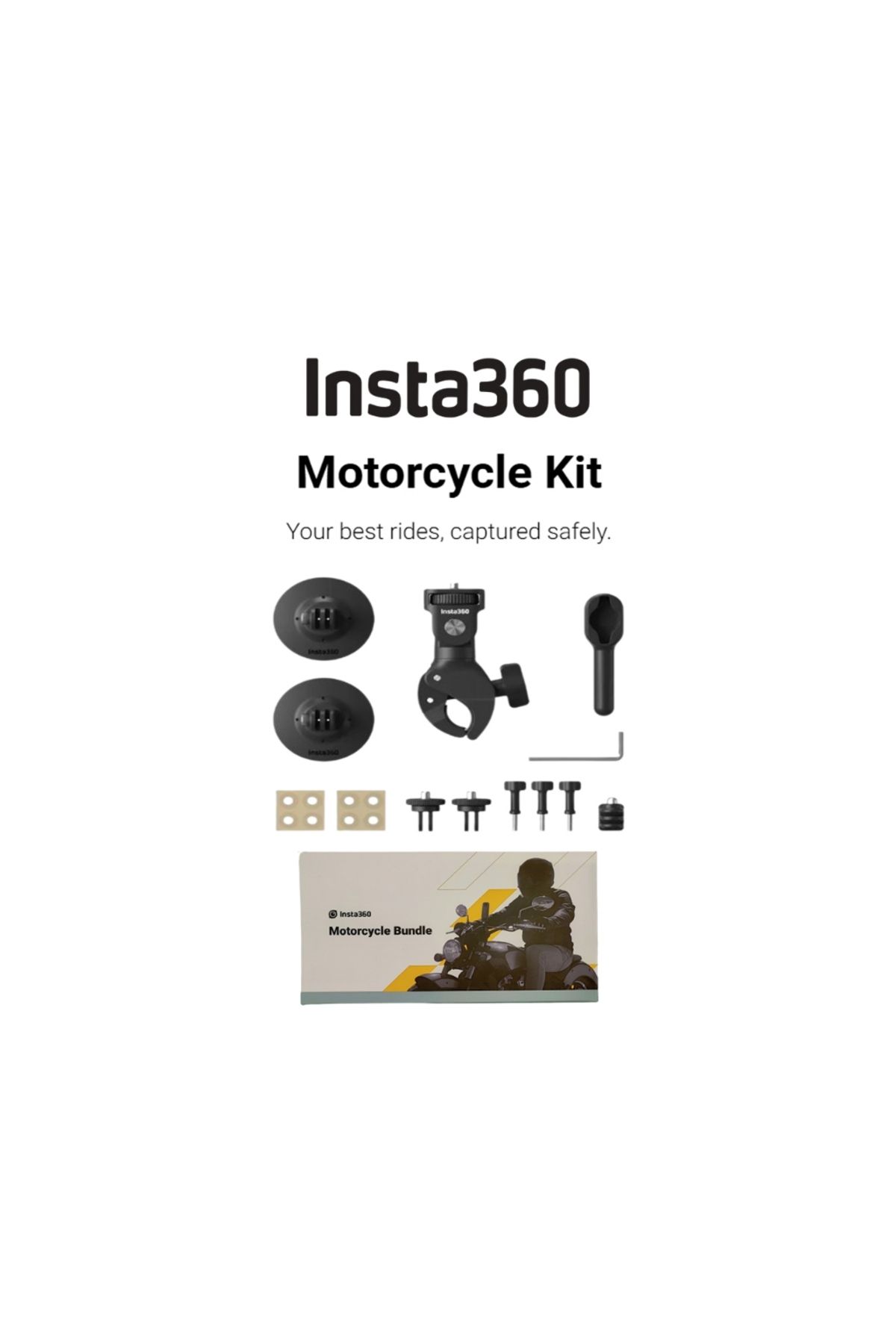 +360 İNSTA360 MOTORCYCLE MOUNT BUNDLE