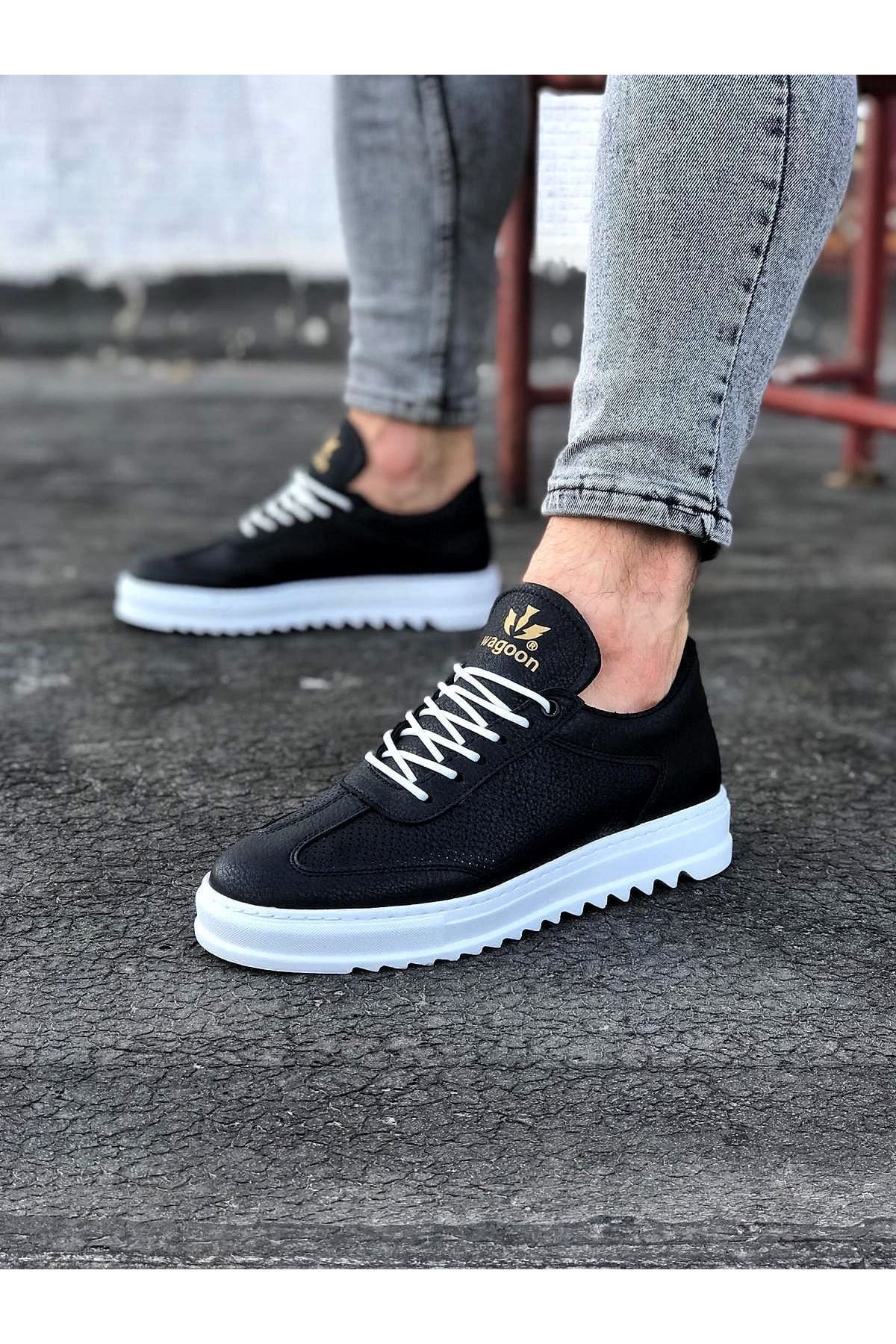Aemido WG022 Siyah Erkek Casual Ayakkabı