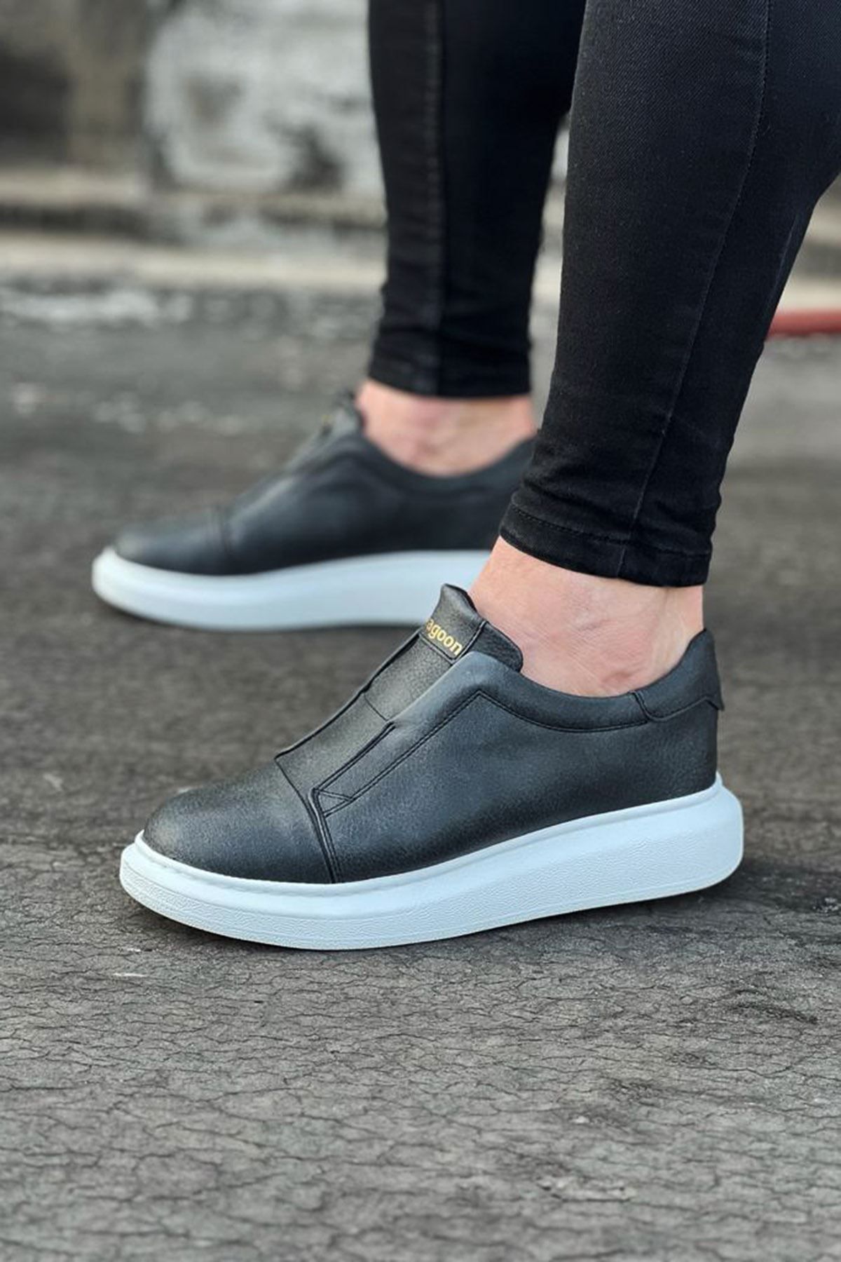 Aemido WG023 Gri Günlük Casual Erkek Ayakkabı