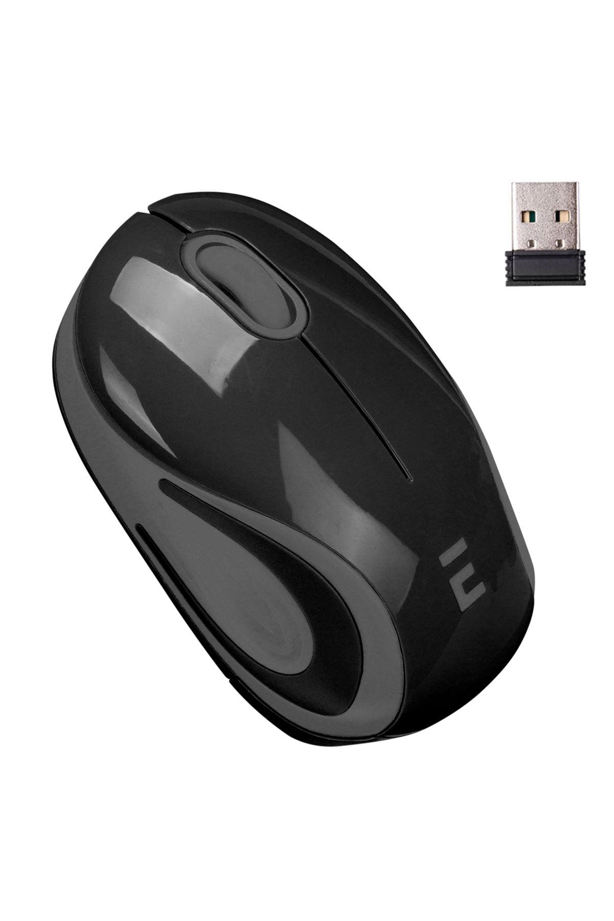 OK AKSESUAR EVERES SMW-555 USB SİYAH 2.4GHZ 1200 DPI OPTİK KABLOSUZ MOUSE (5060)