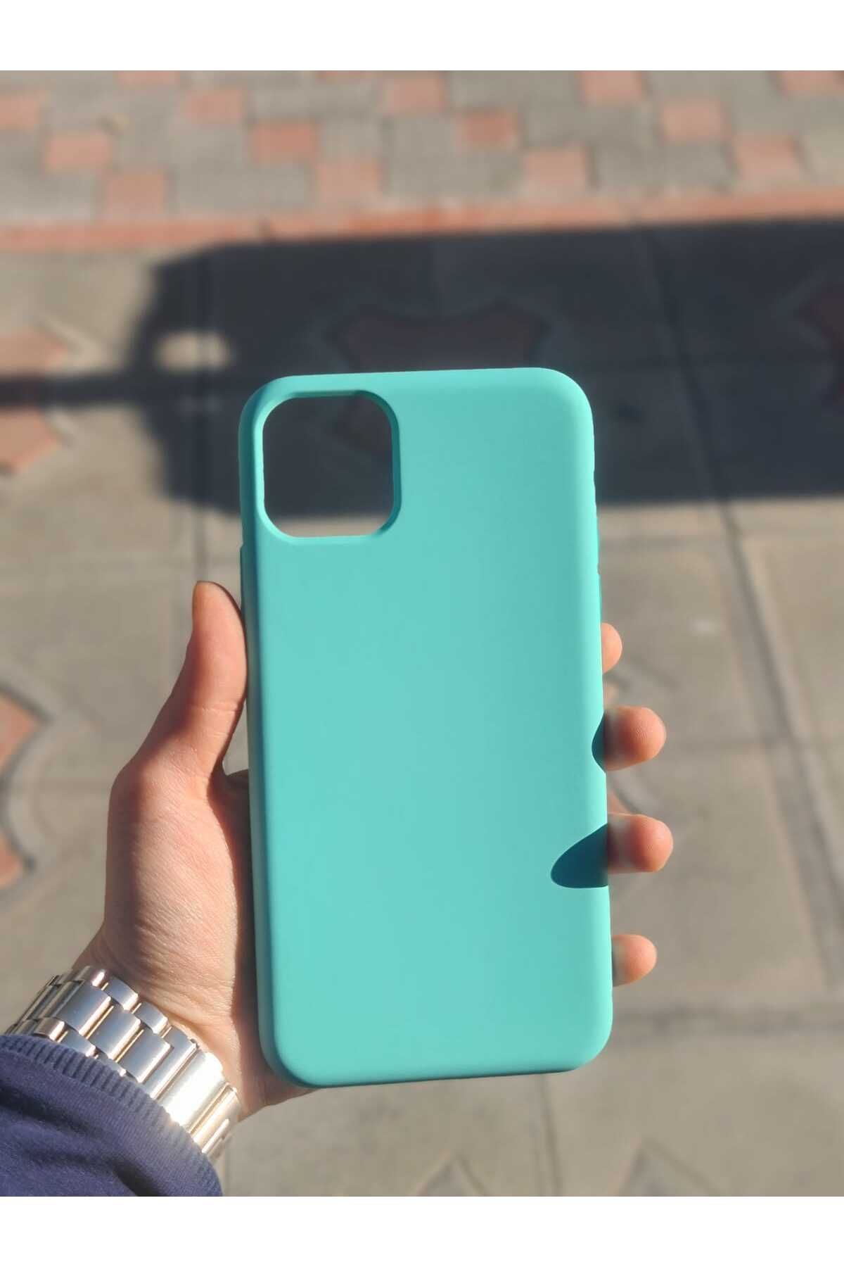 CEP-HANE Apple İphone 11 Pro Max Uyumlu Lansman Silikon Içi Kadife Telefon Kılıfı