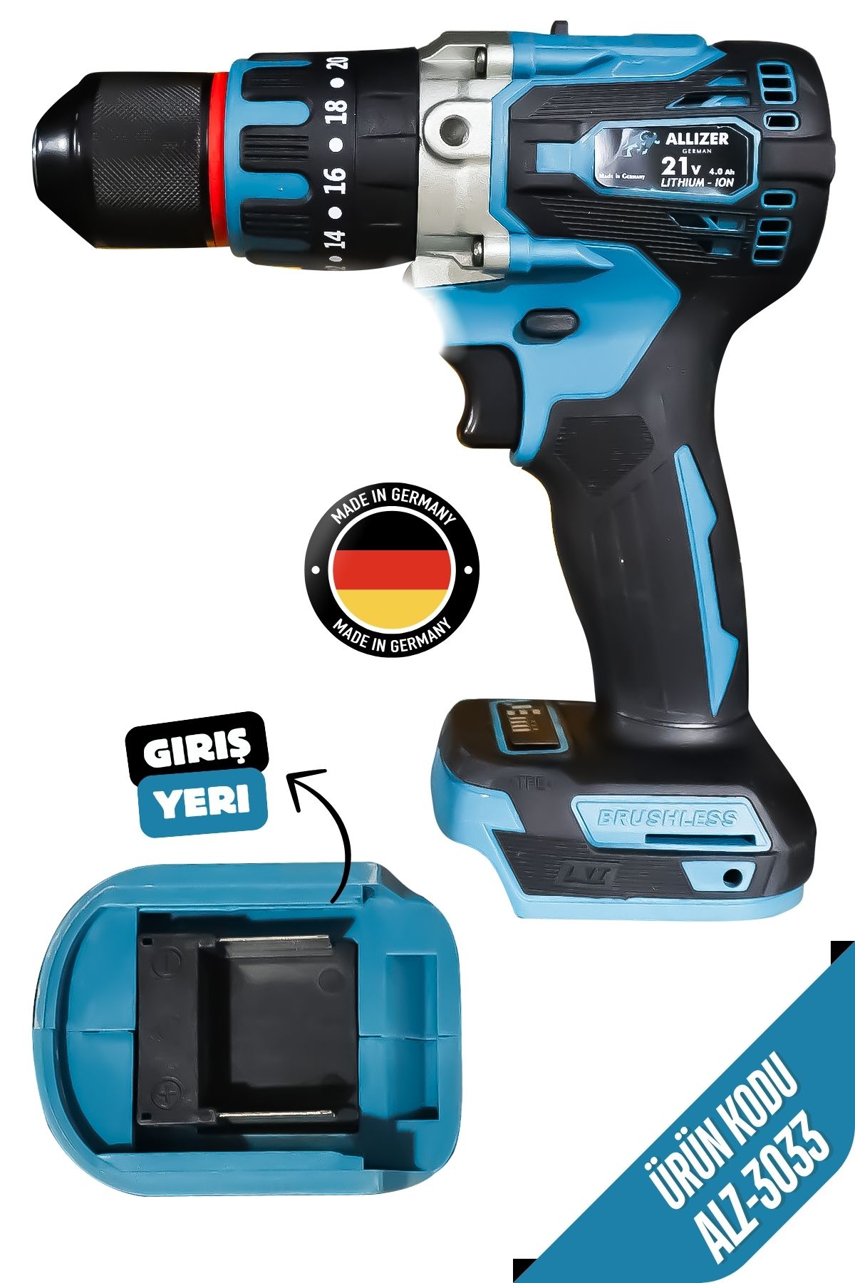 ALLİZER GERMAN ALLİZER VİDALAMA (TEK MAKİNE)