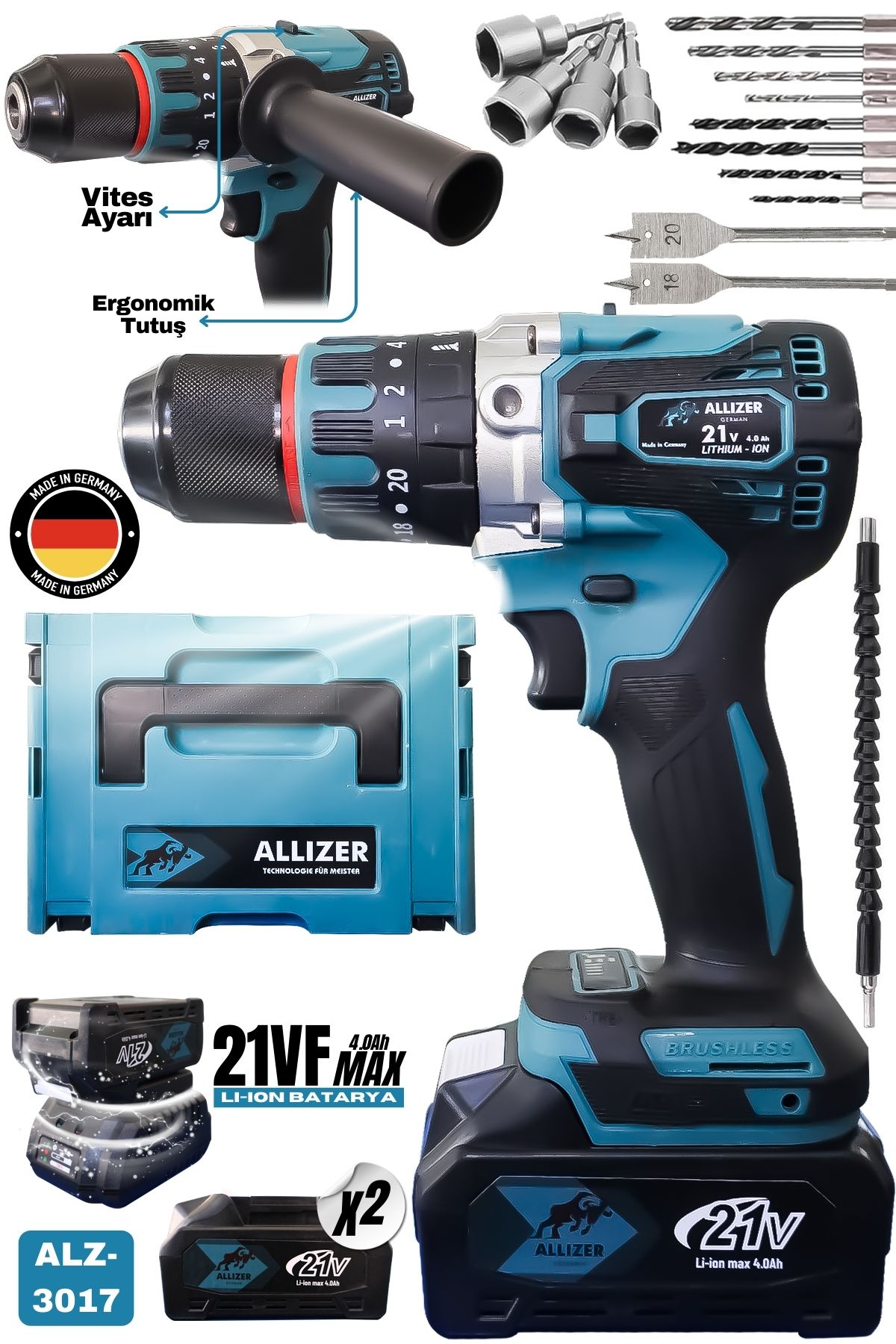 ALLİZER GERMAN ALLİZER 8C VİDALAMA