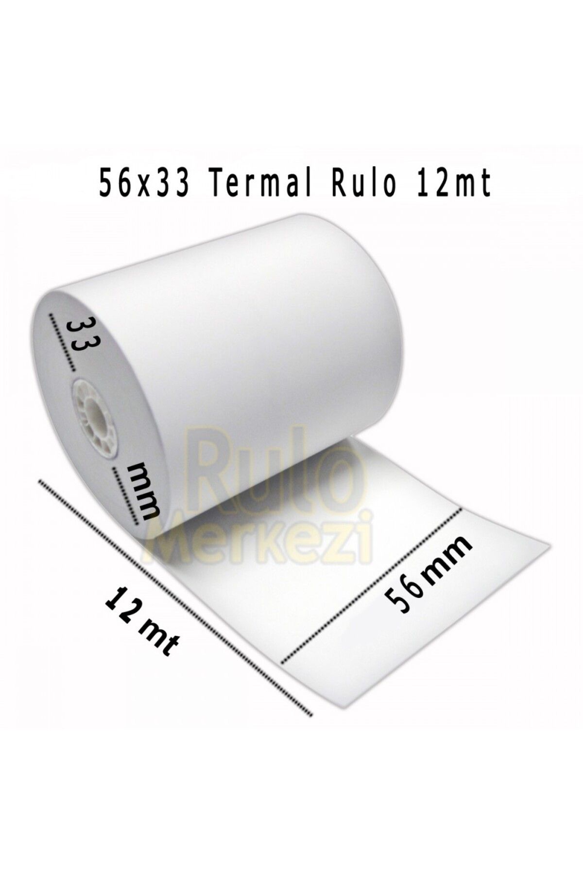 SERİN 56X12 POS RULOSU (Tam metre) 3 ADET
