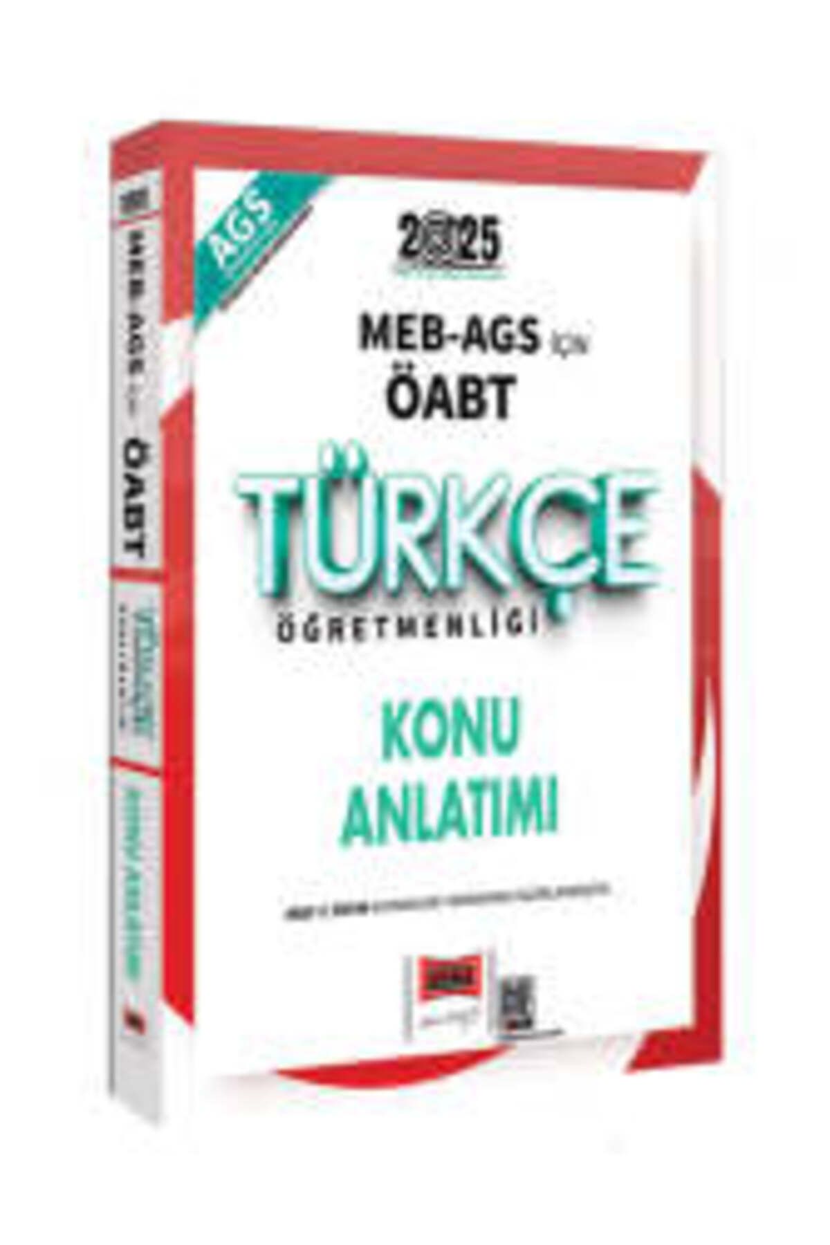Yargı Yayınları Yargı Yayınları 2025 MEB-AGS ÖABT Türkçe Öğretmenliği Konu Anlatımı