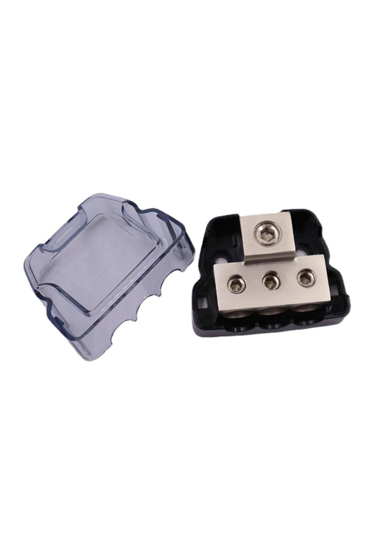 Choice-Car Audio Power Distribution Block 3 Way Wire Distribution 1x 0 Gauge Awg In, 3x 4 Gauge Awg Out ... 5