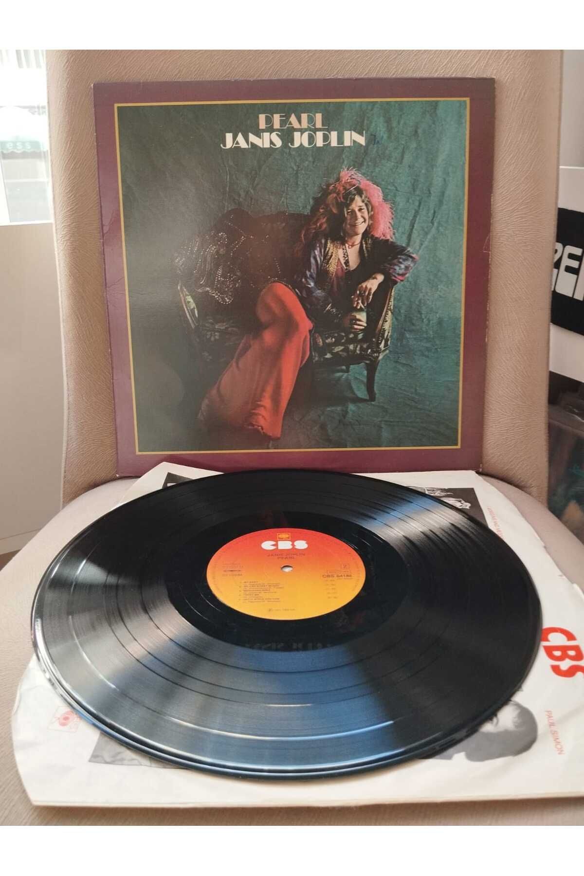 Plakperest Janis Joplin – Pearl - 1971 Hollanda Basım 33 Lük LP Albüm Plak-2.el