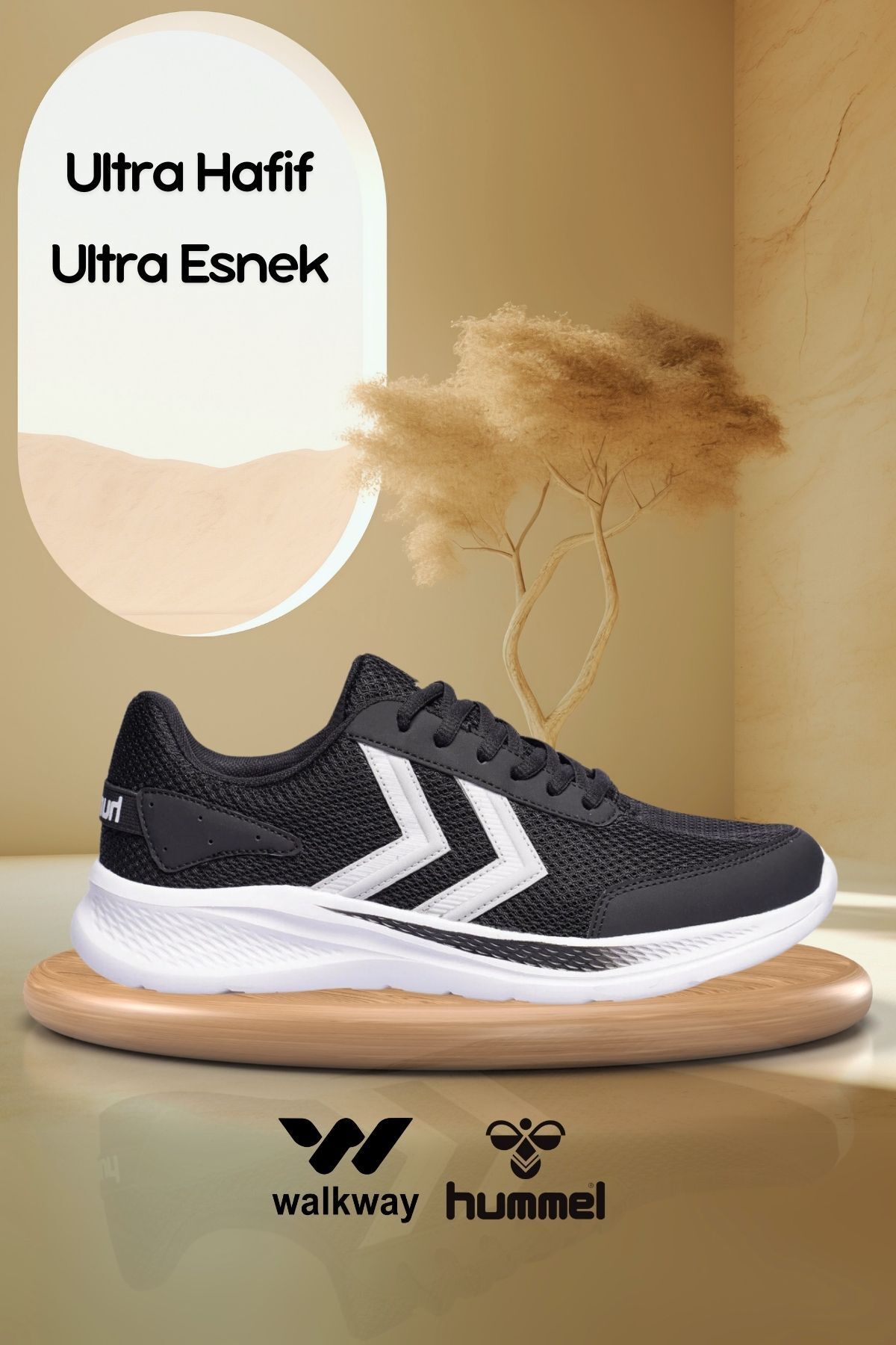 hummel Hml Dvs Hava Alabilen Siyah Spor Ayakkabı