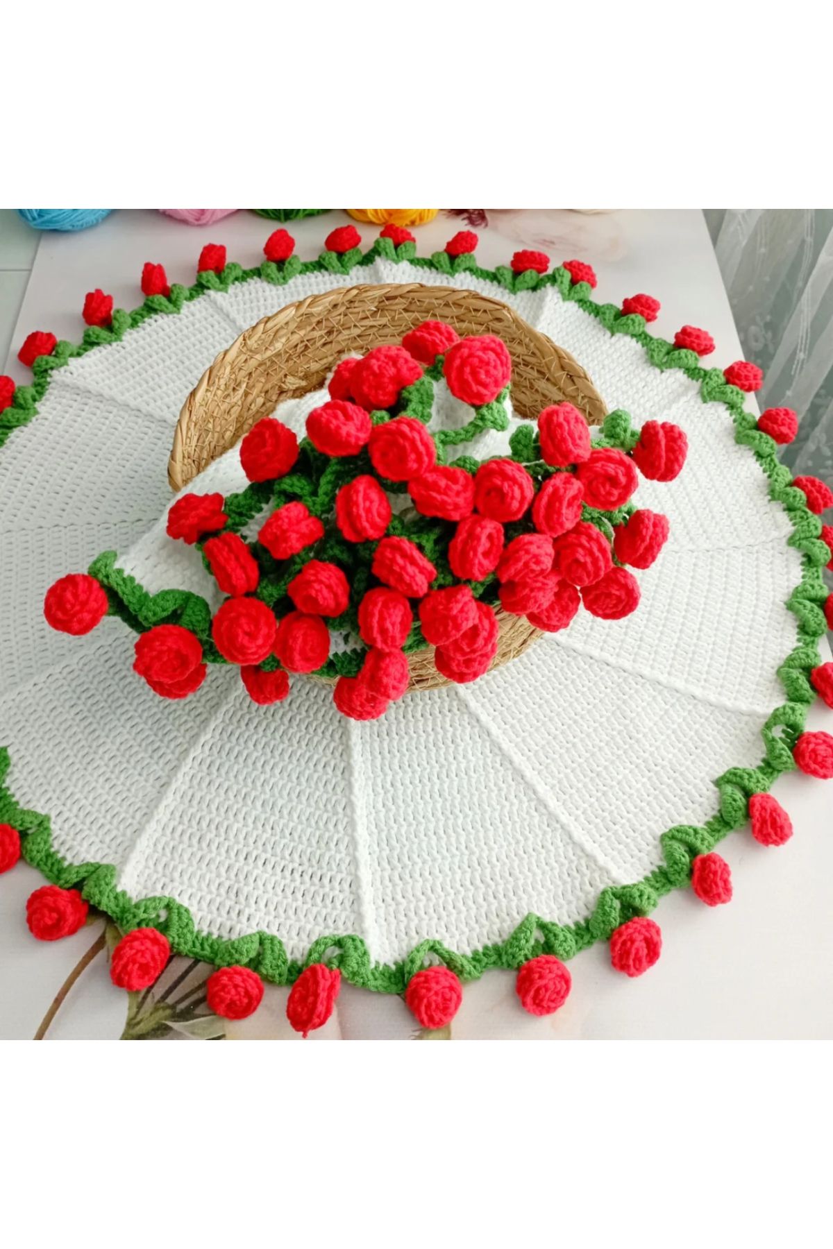 Butik ZA Handmade Buket Şal