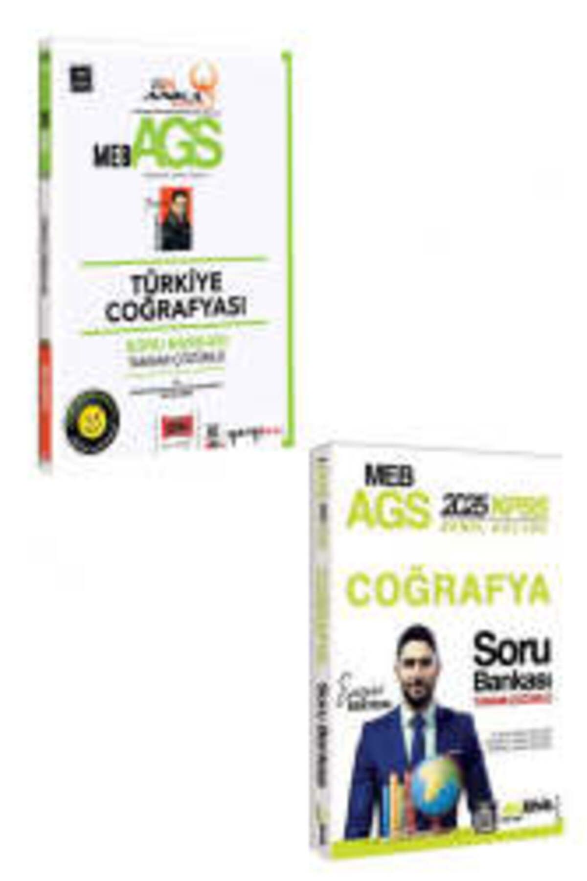 Yargı Yayınları Yargı Yayınları 2025 MEB-AGS Türkiye Coğrafyası Soru Bankası Seti (2 Kitap)