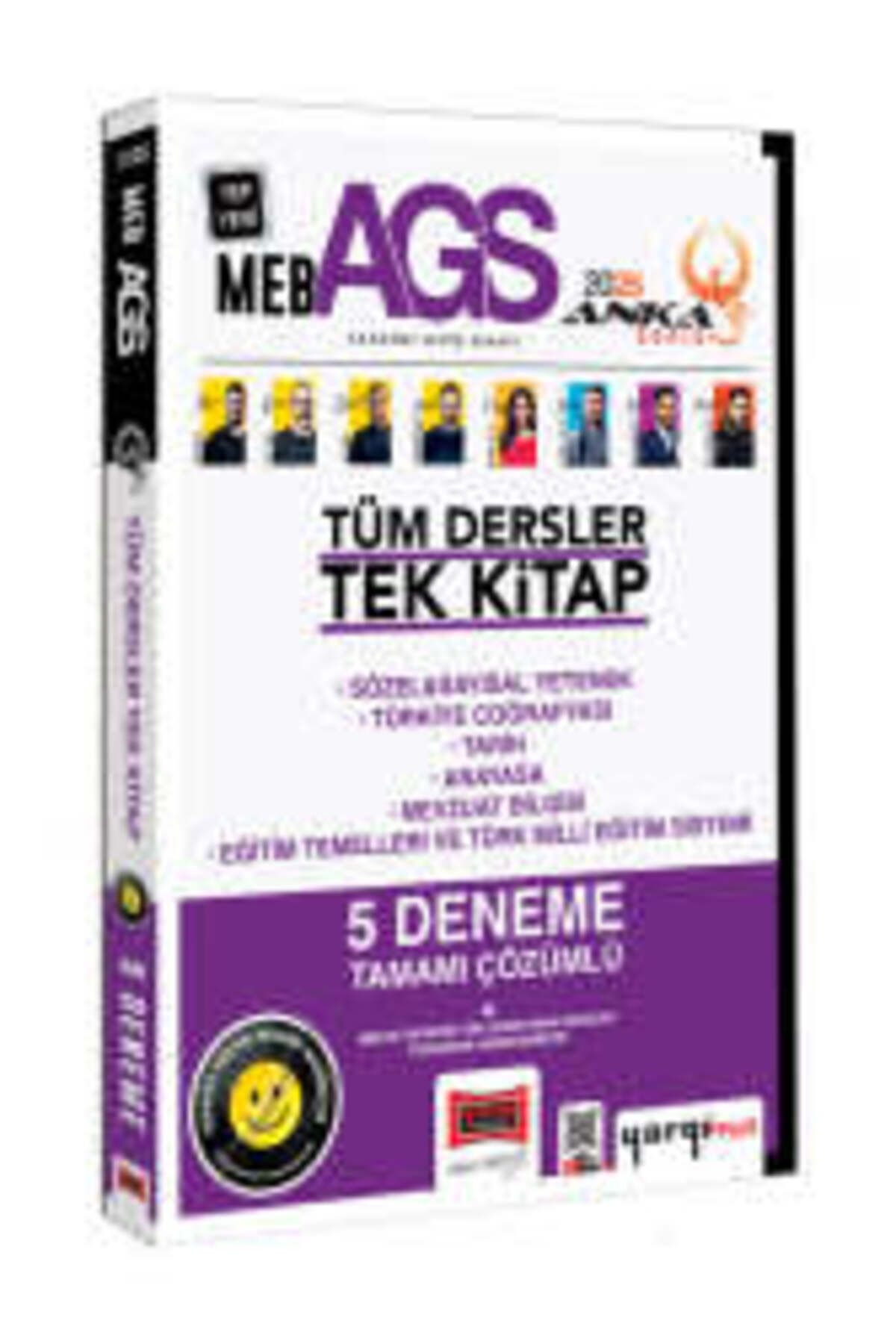 Yargı Yayınları Yargı Yayınları 2025 MEB-AGS Anka Serisi Tüm Dersler Tamamı Çözümlü 5 Deneme