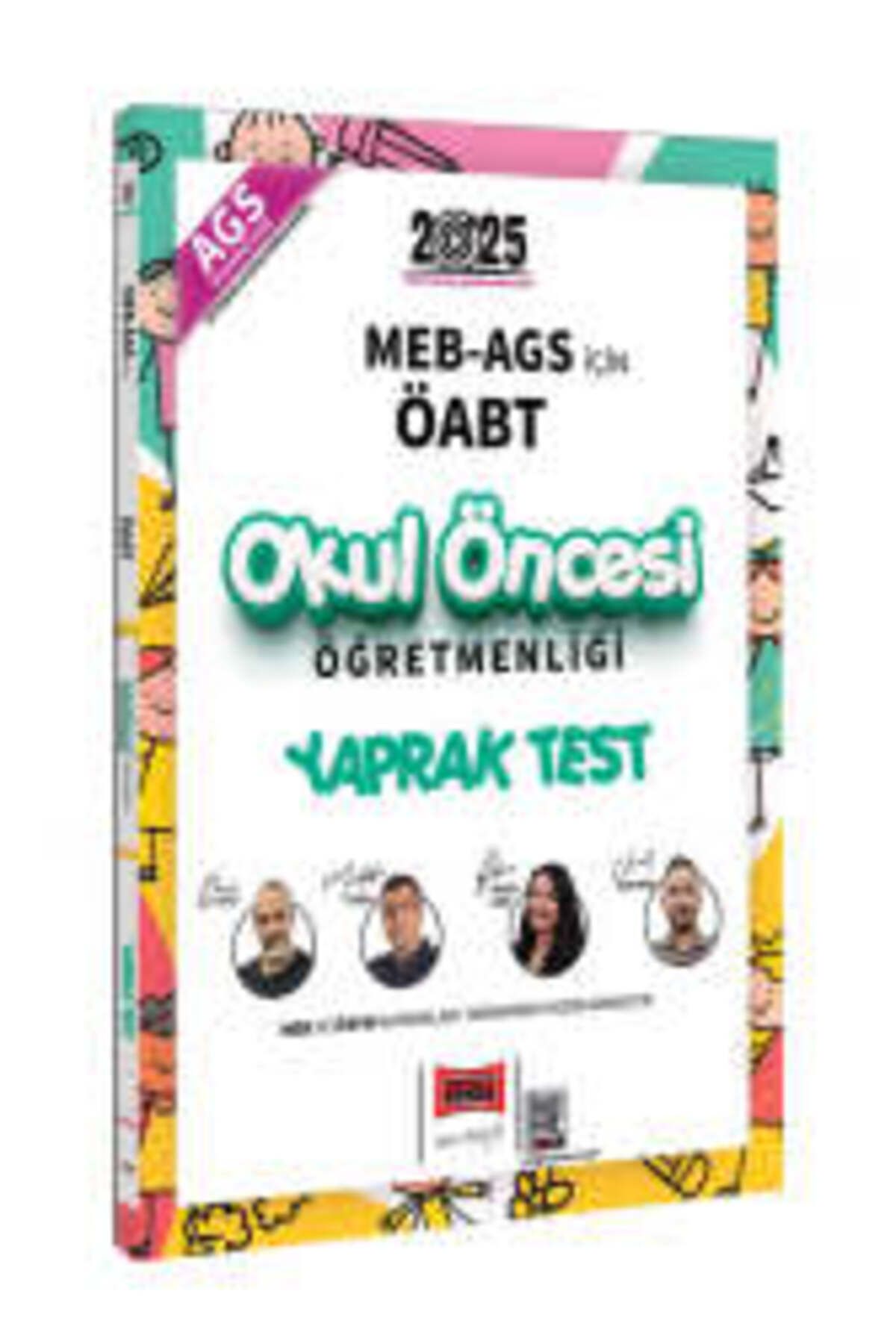 Yargı Yayınları Yargı Yayınları 2025 MEB AGS İçin ÖABT Okul Öncesi Öğretmenliği Yaprak Test