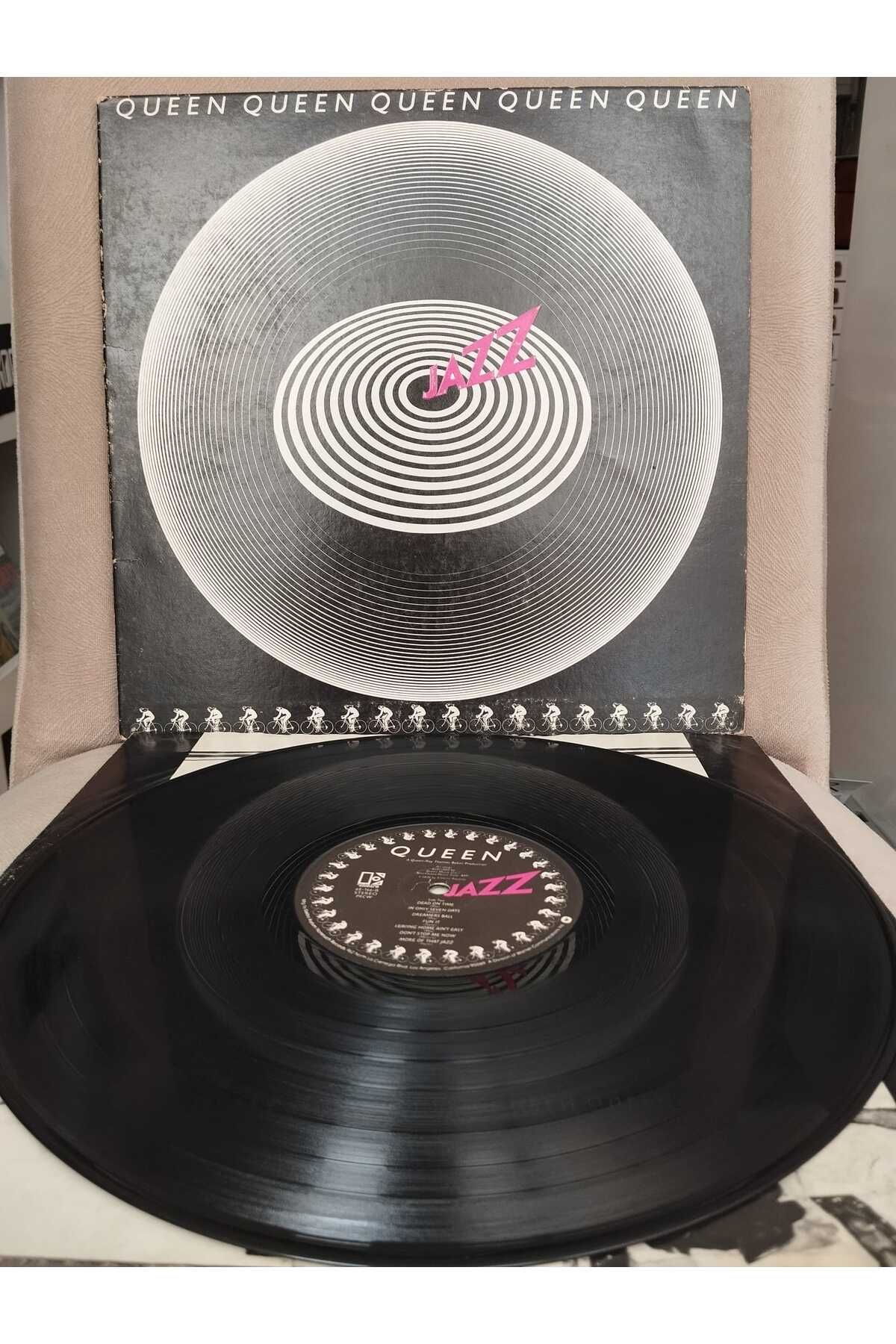 Plakperest QUEEN - Jazz - 1978 Amerika Basım - 33 lük LP Plak Albüm-2.EL