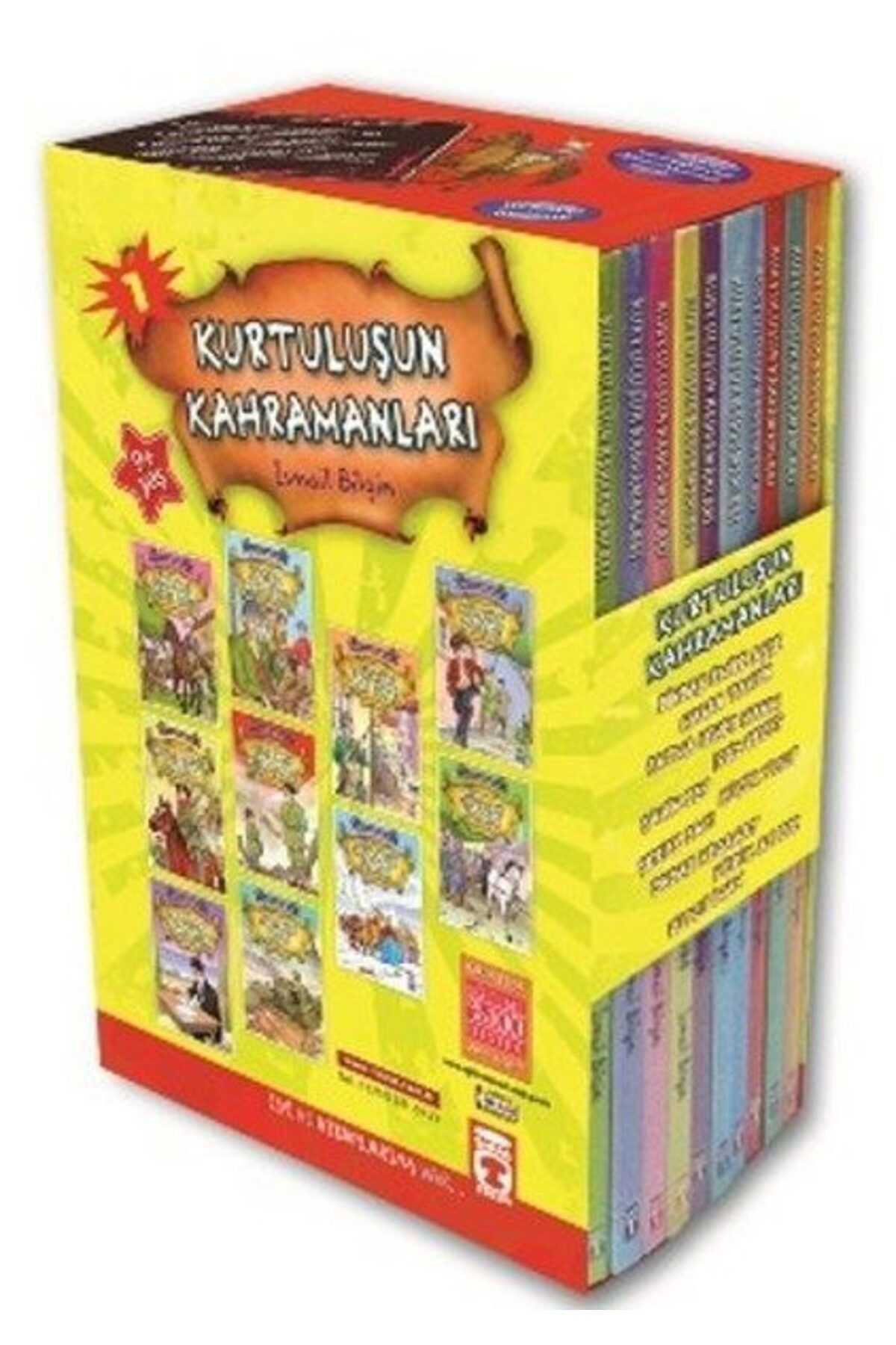 Destek Yayınları Kurtuluşun Kahramanları 10 Kitap Set