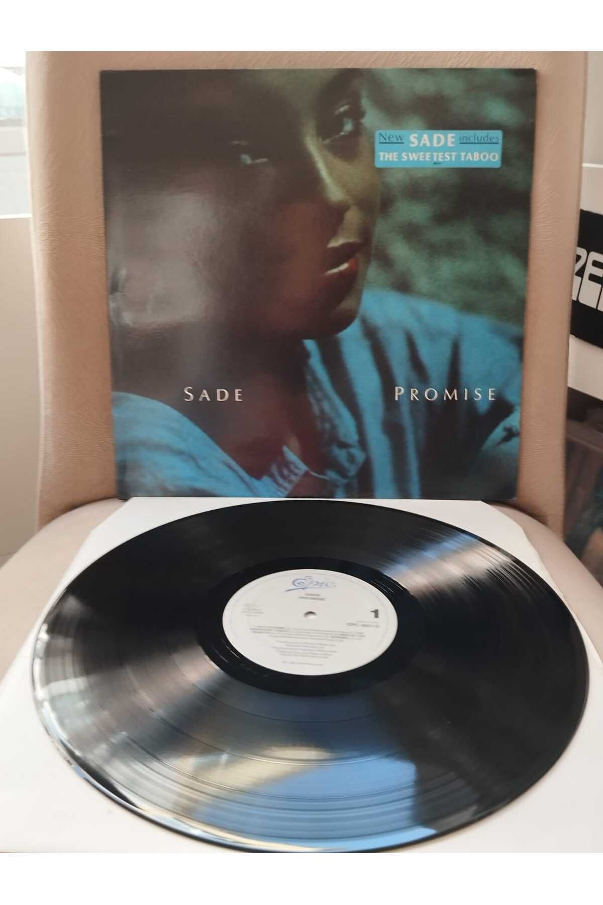 Plakperest SADE - Promise - 1985 Hollanda Basım 33 Lük LP Albüm Plak-2.EL