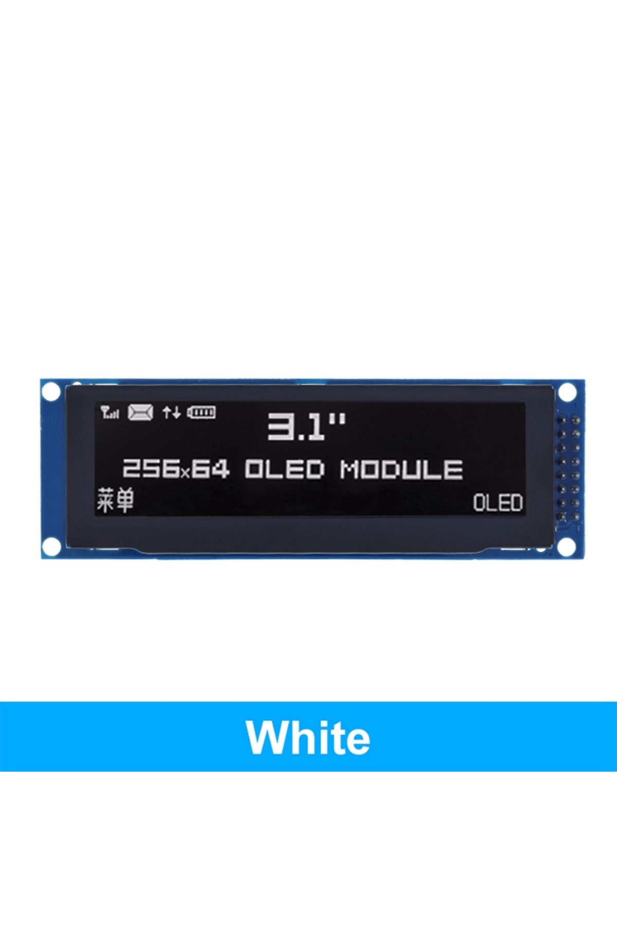 Choice-WHITE DIYTZT Real OLED Display 3.12" 256*64 25664 Dots Graphic LCD Module Display Screen LCM Screen 1