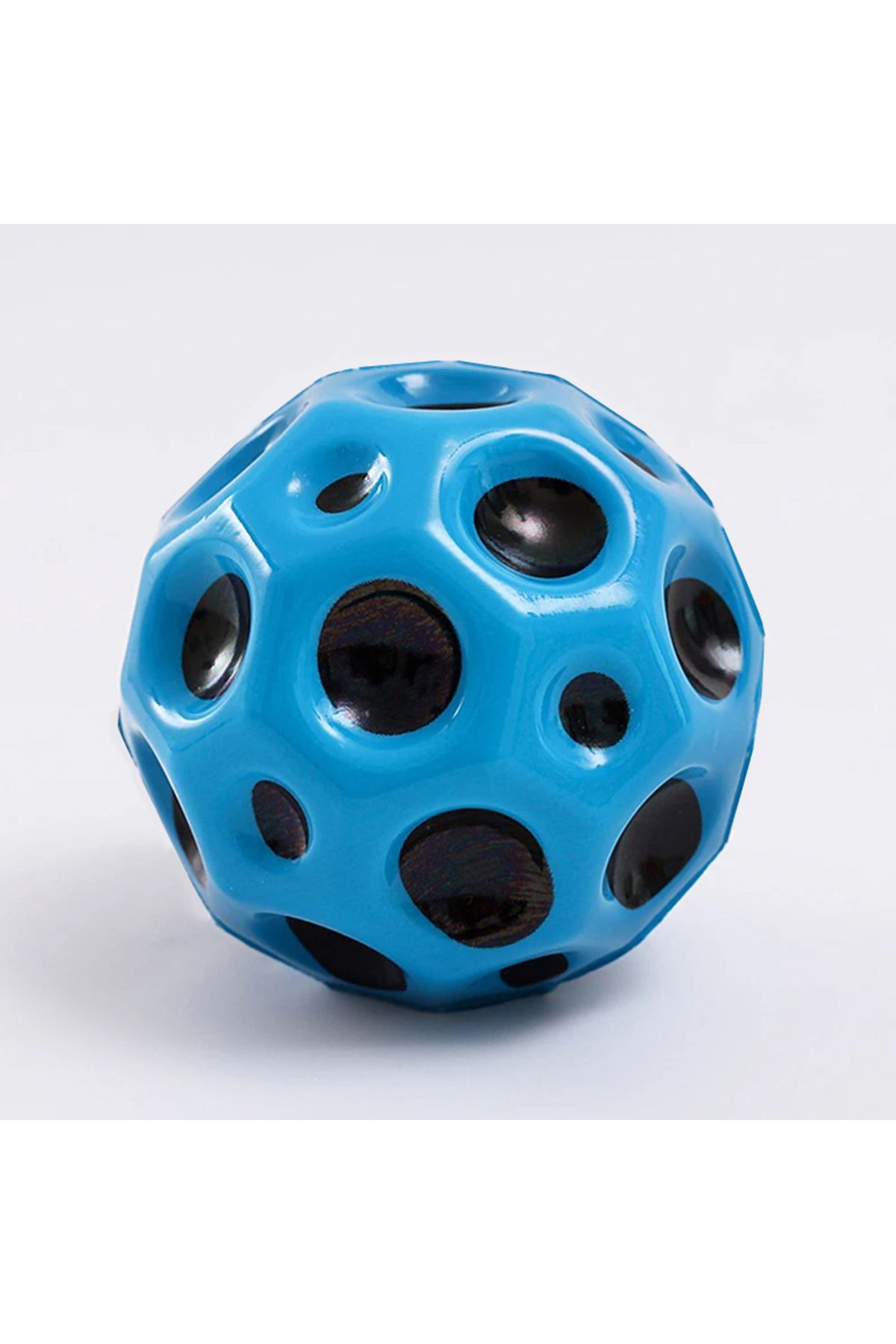 Choice-1pc Blue Perforated Ball Foam Moon Ball Bouncing Ball Practical Hole Ball Soft Bouncing Ball Bouncin 1